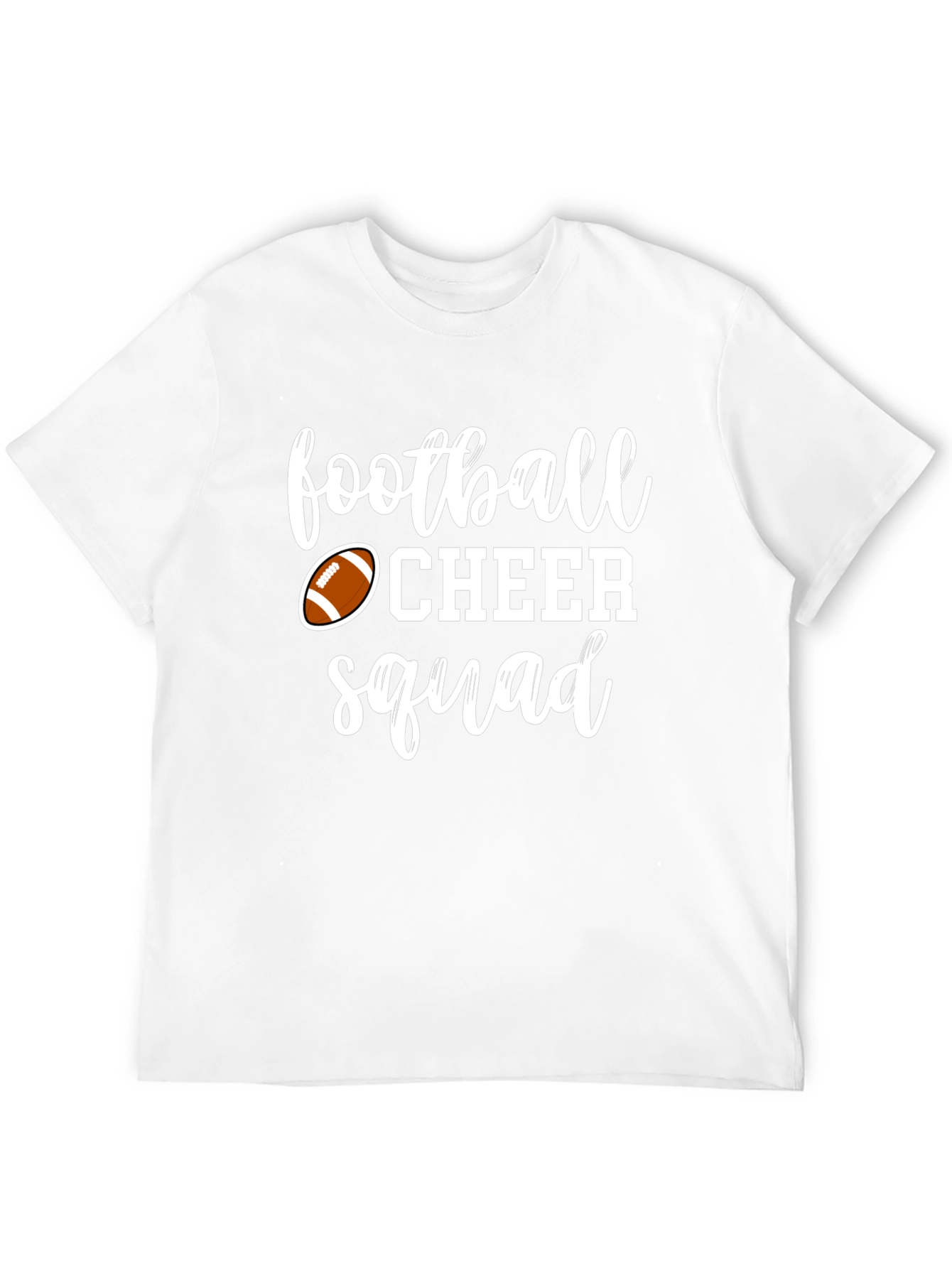 Football Cheer Squad Black T-Shirt