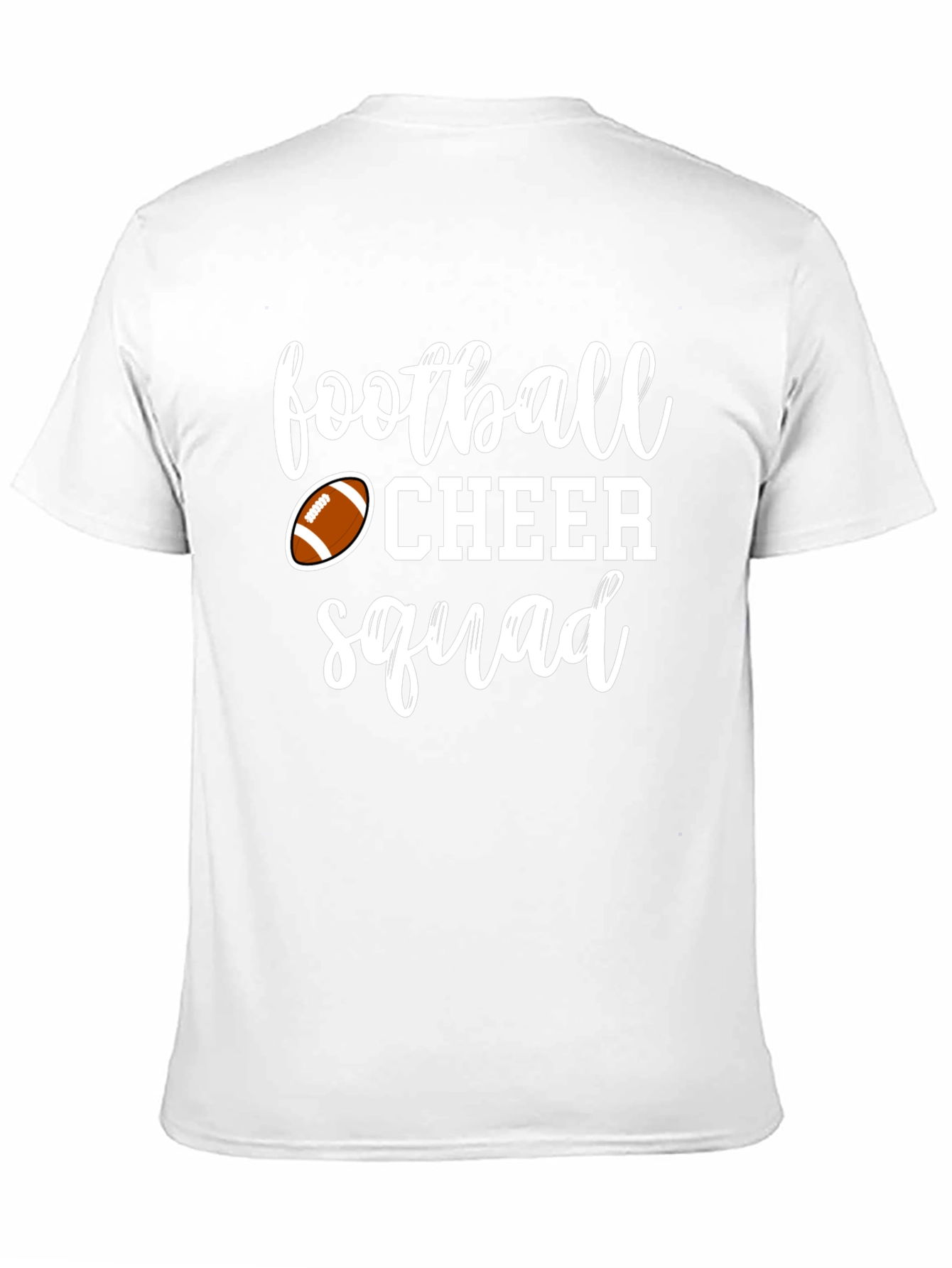 Football Cheer Squad Black T-Shirt