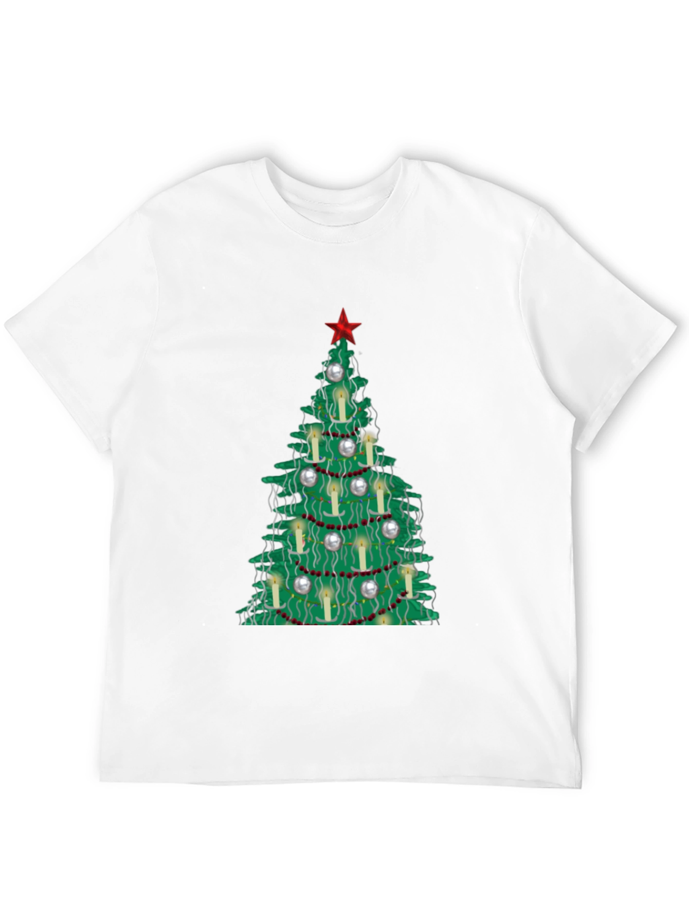Festive Christmas Tree T-Shirt - Holiday Style