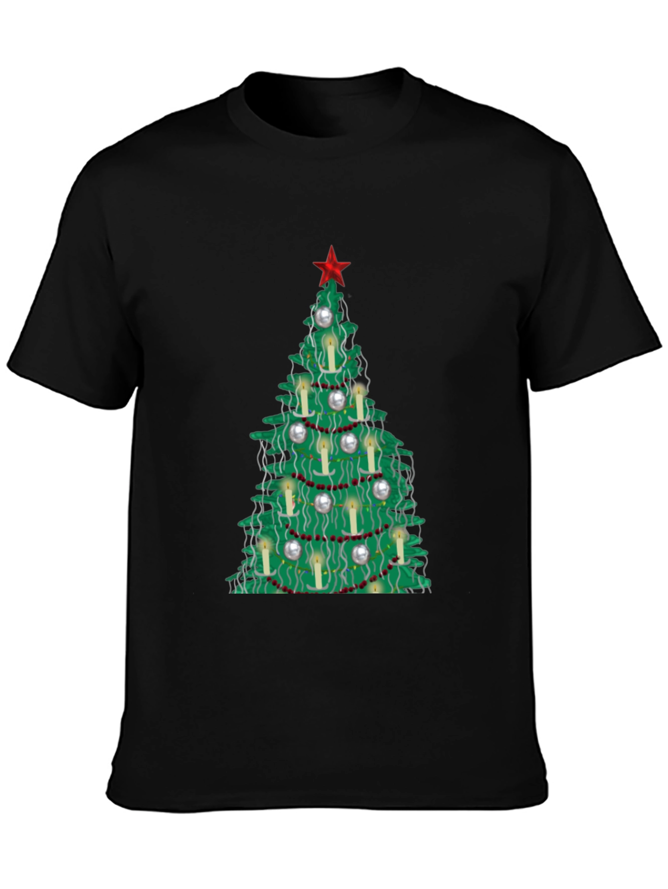 Festive Christmas Tree T-Shirt - Holiday Style