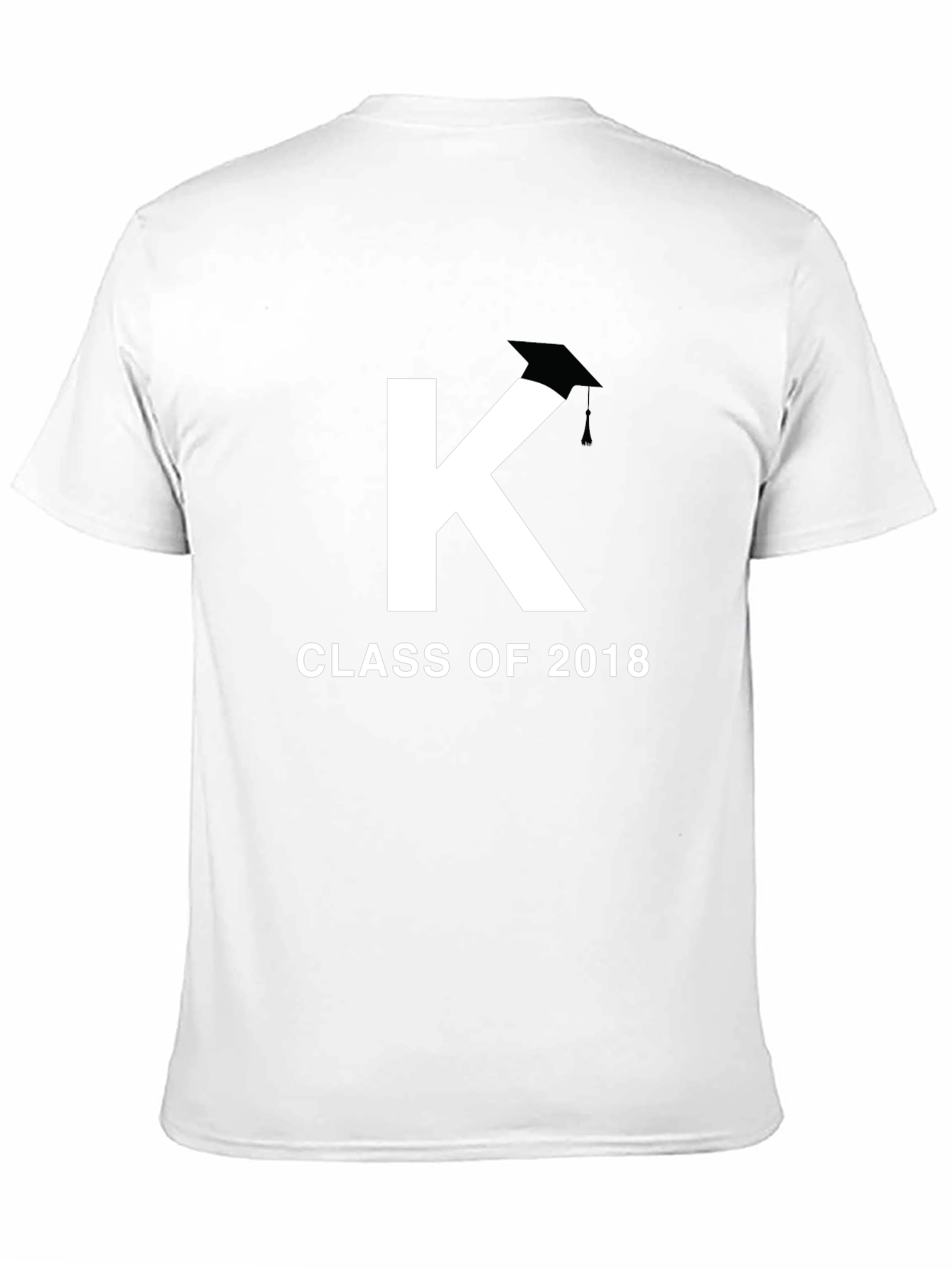 Class of 2018 Graduation T-Shirt - Initial K