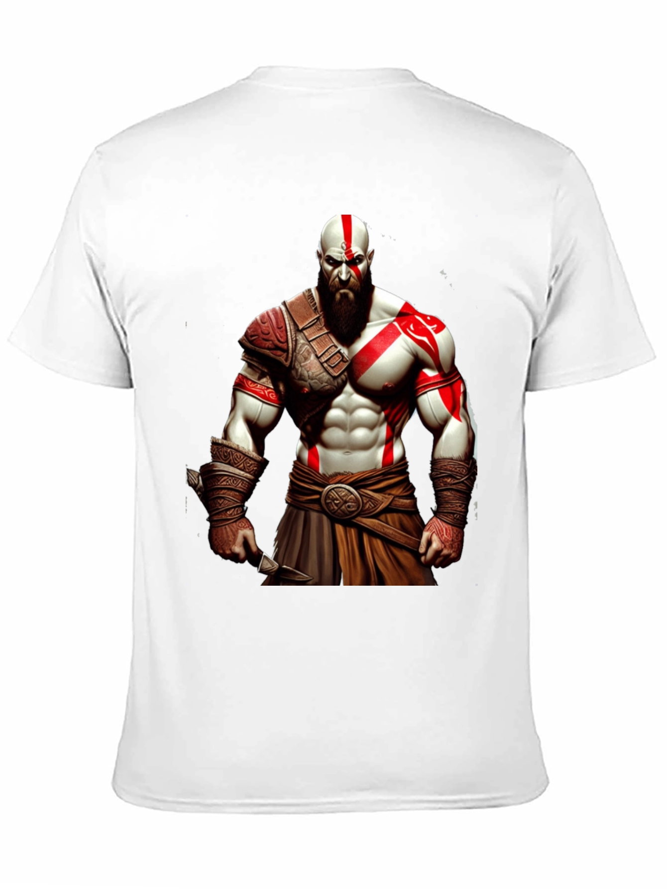 Kratos God of War Graphic T-Shirt - Black