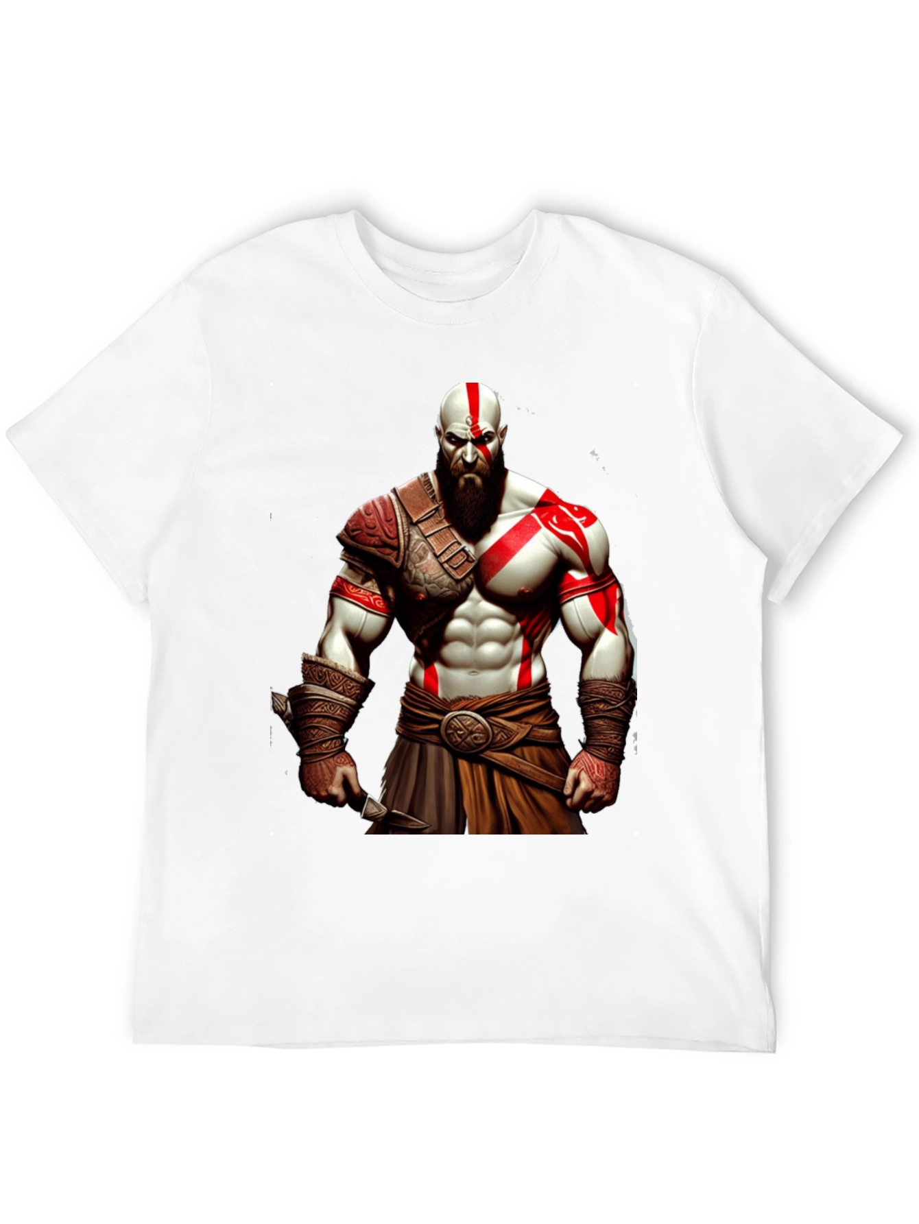 Kratos God of War Graphic T-Shirt - Black