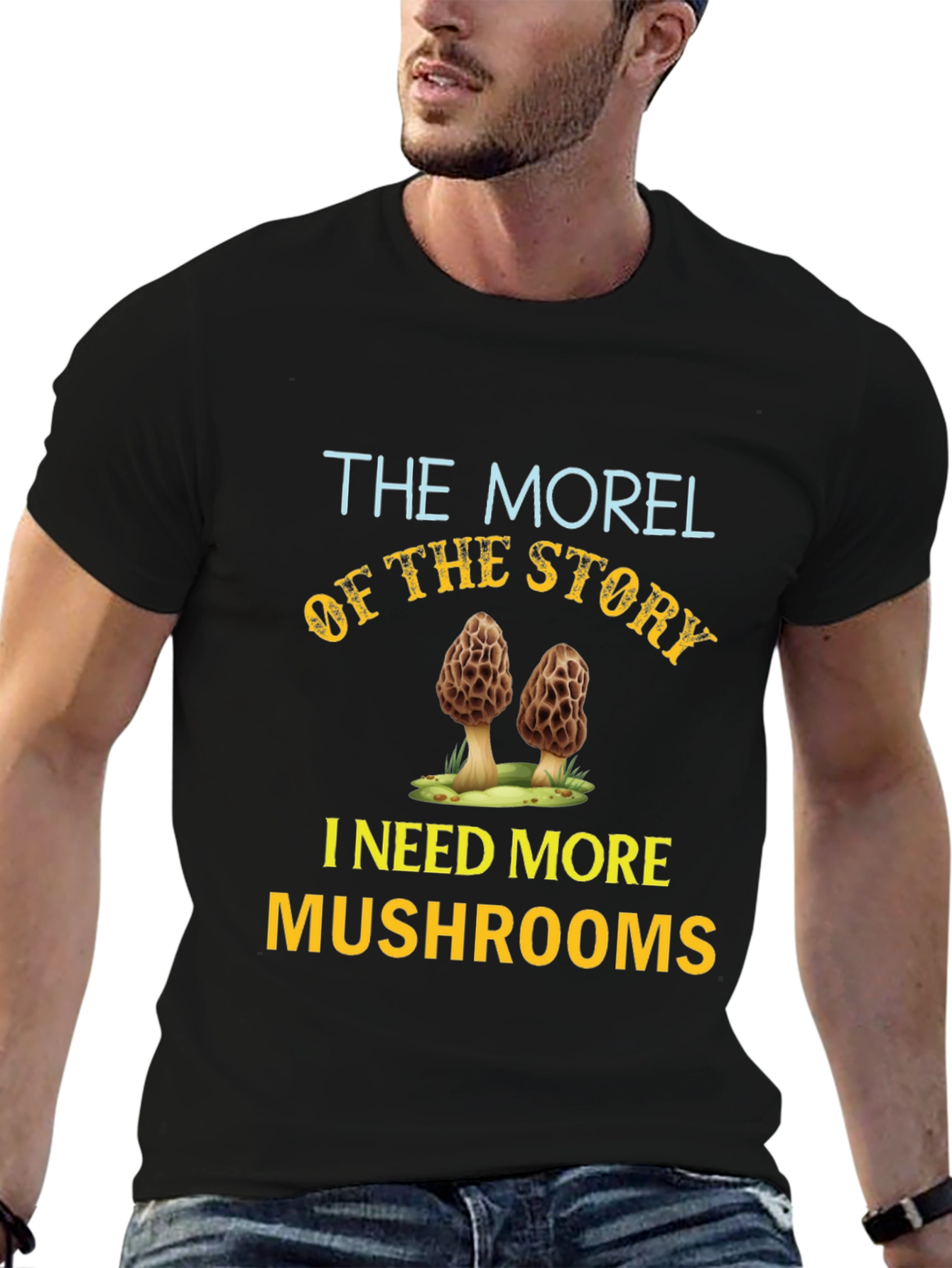 Morel of the Story Mushroom T-Shirt