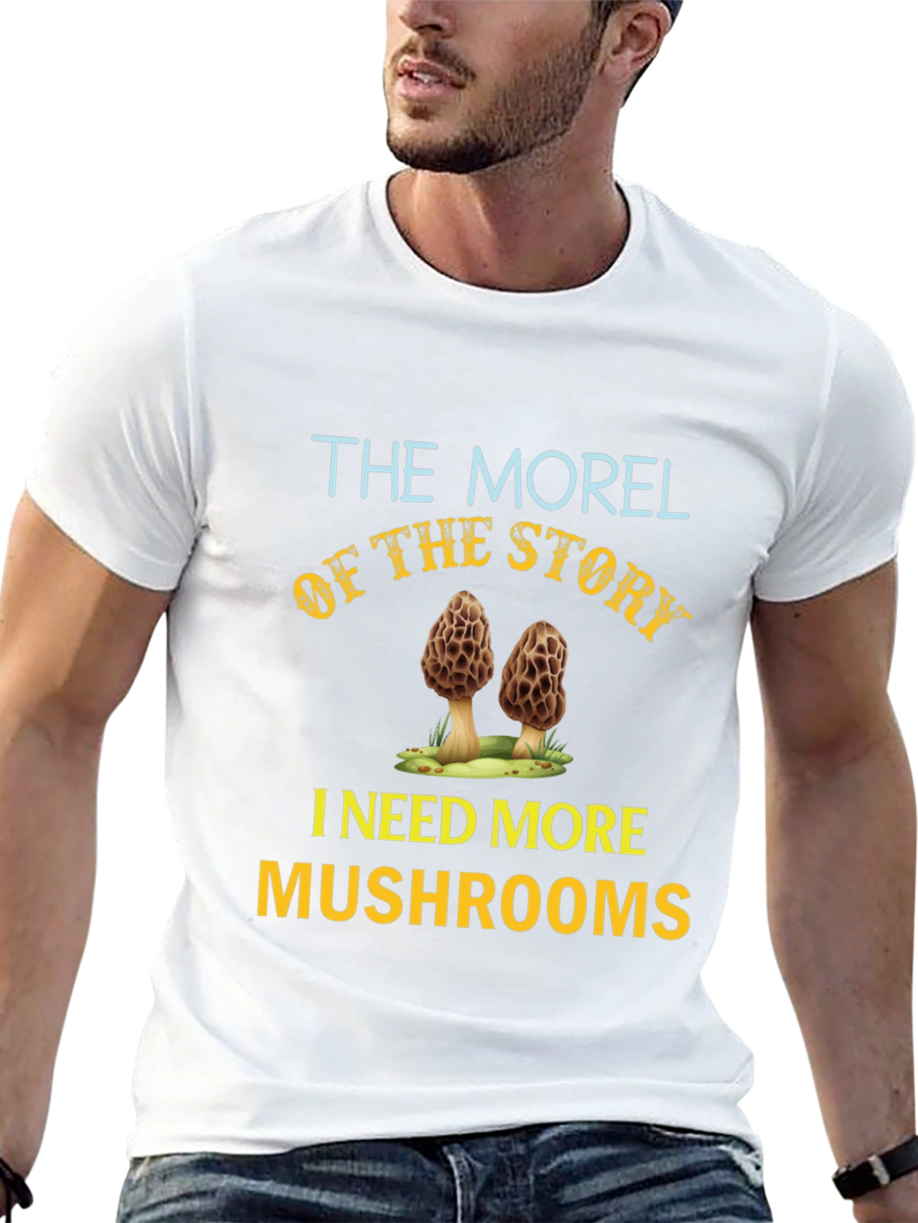 Morel of the Story Mushroom T-Shirt