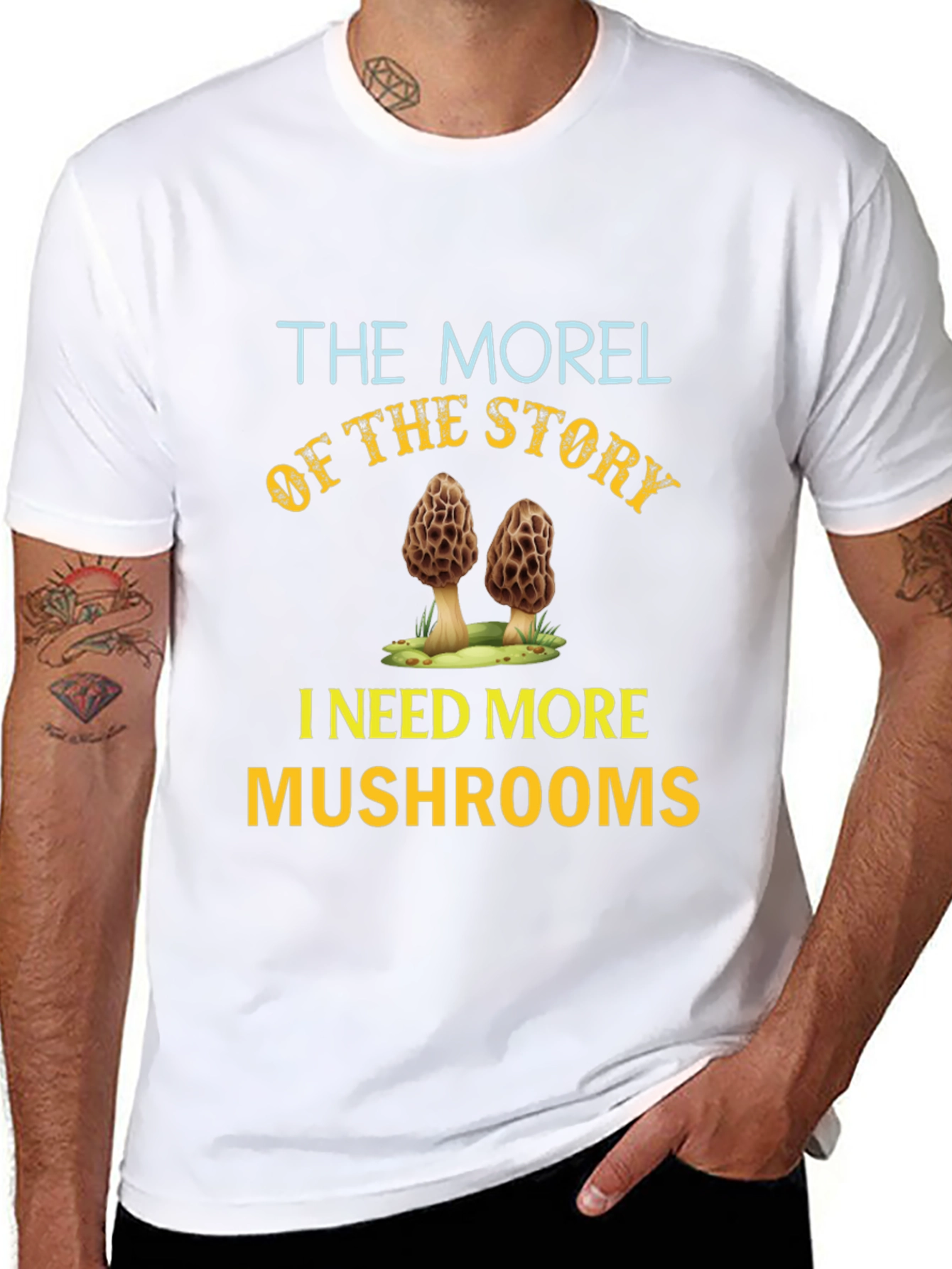 Morel of the Story Mushroom T-Shirt