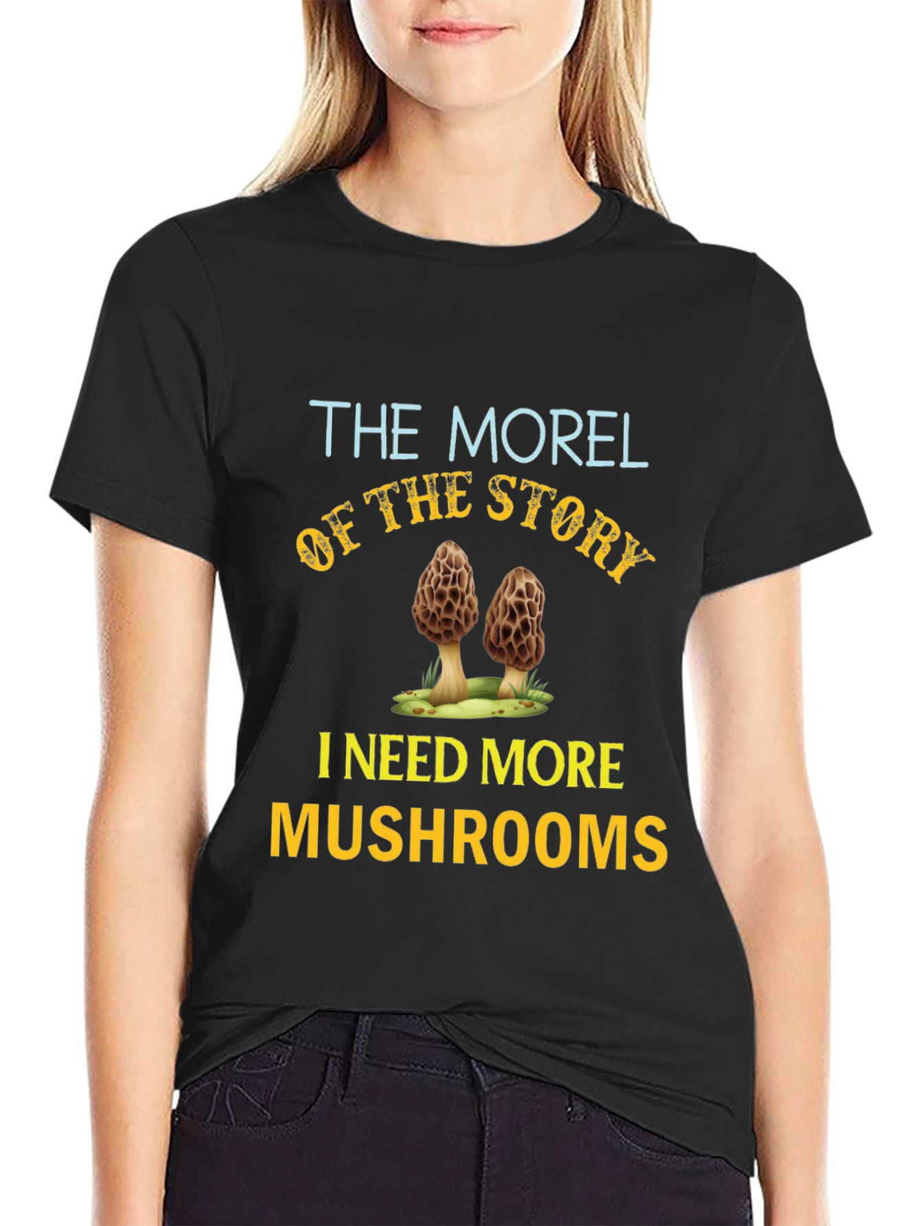 Morel of the Story Mushroom T-Shirt