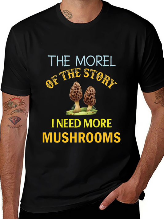 Morel of the Story Mushroom T-Shirt