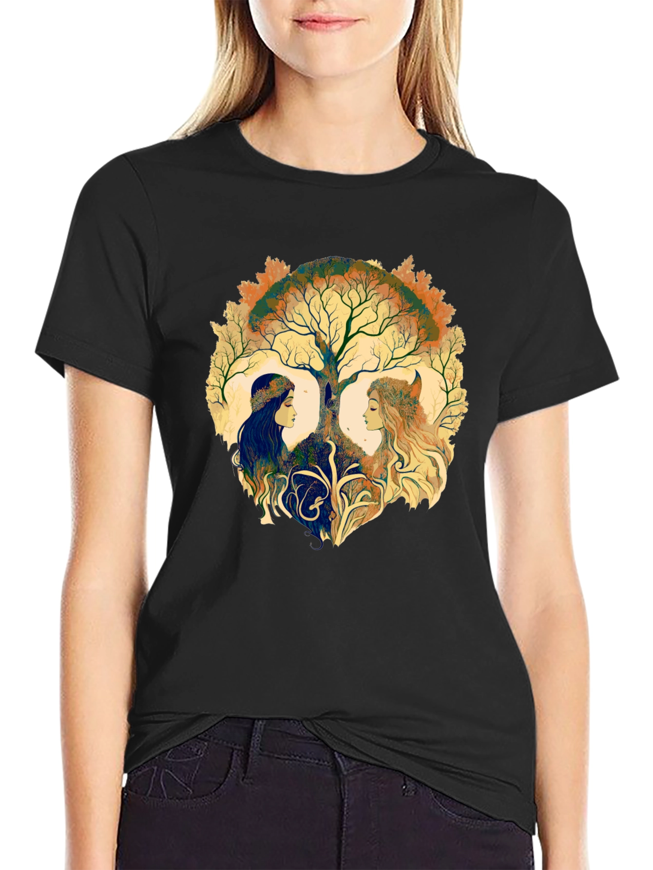 Yggdrasil Womens T-Shirt - Tree of Life
