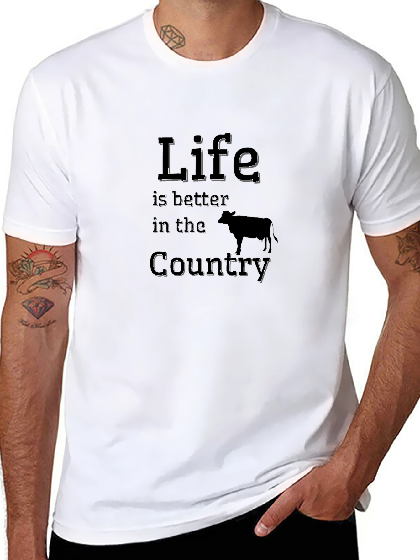 Life is Better in the Country Graphic T-Shirt