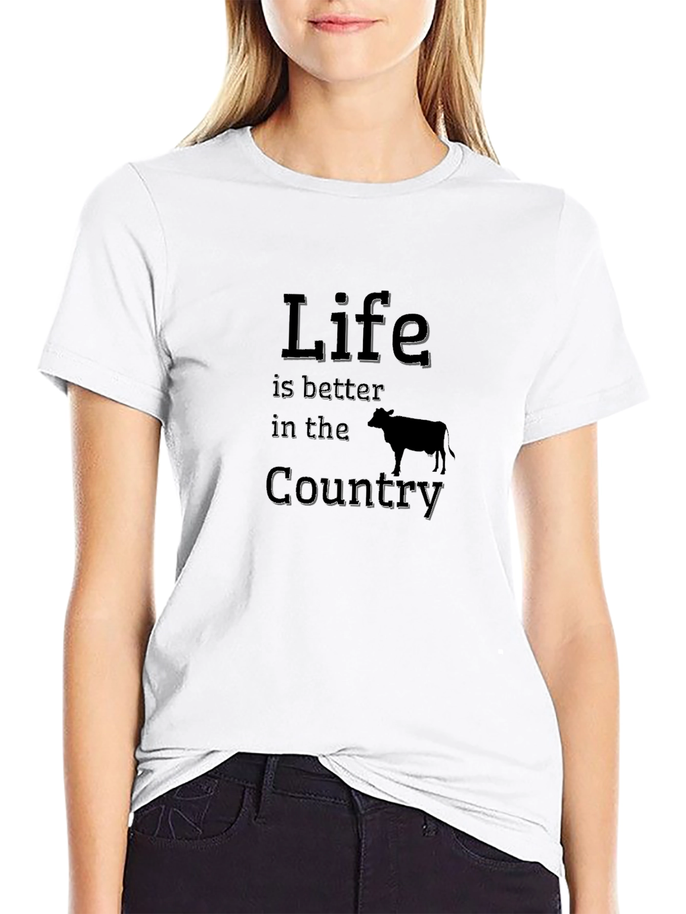 Life is Better in the Country Graphic T-Shirt