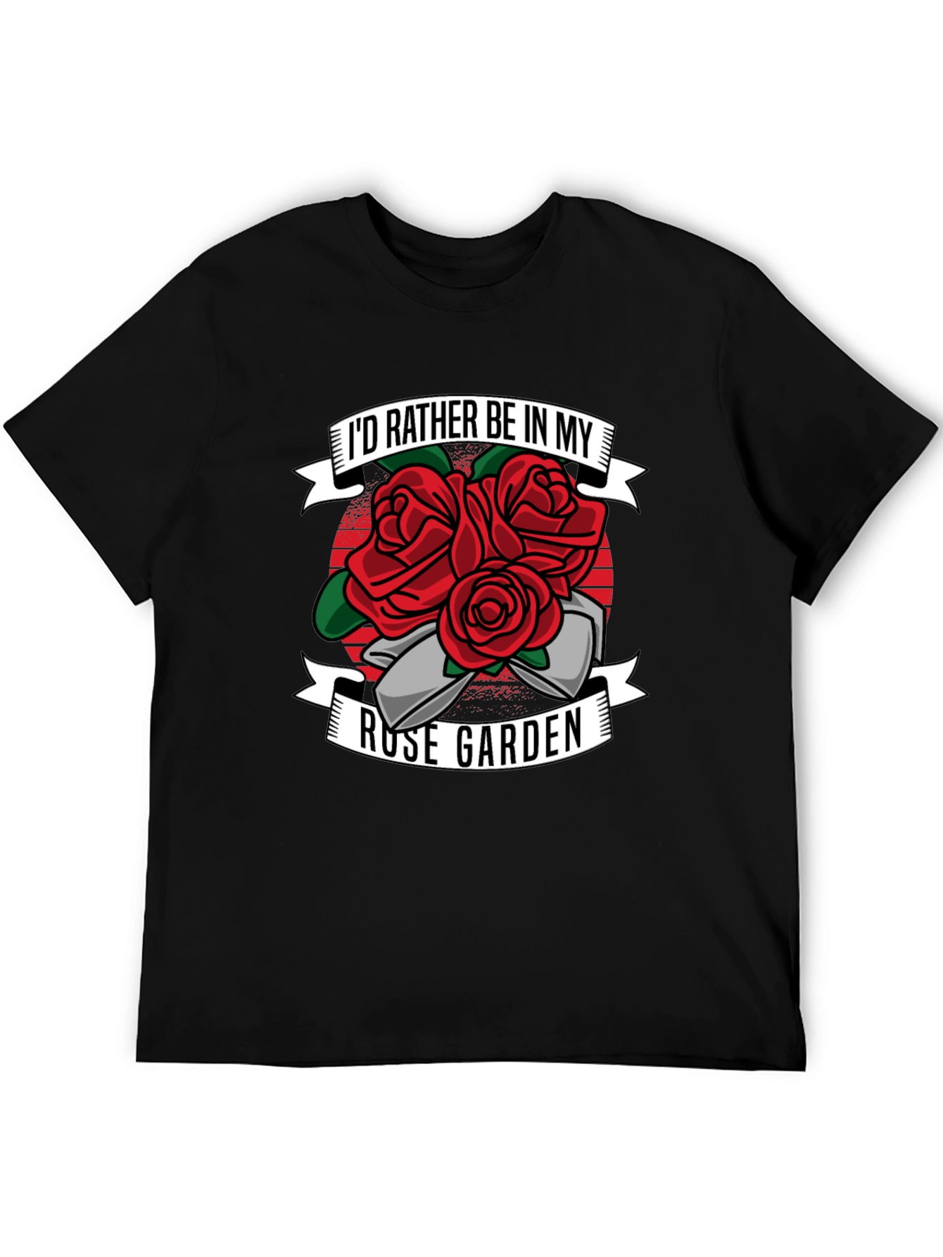 Rose Garden Graphic T-Shirt - Gardening Lover Tee