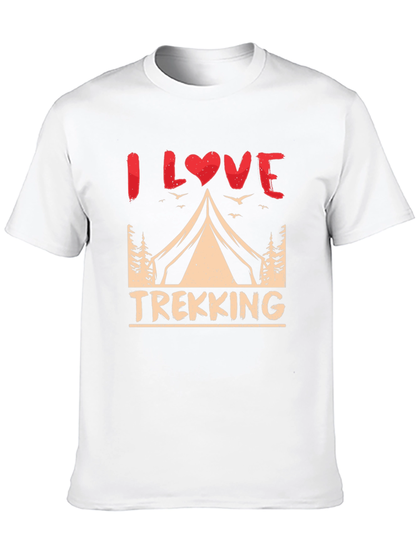 I Love Trekking Graphic T-Shirt
