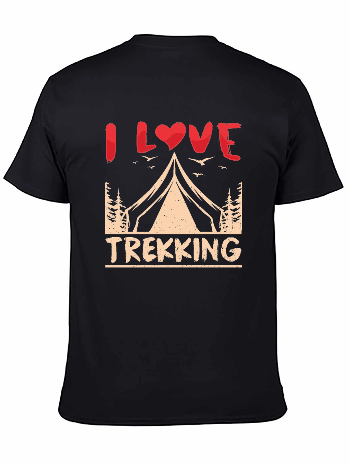 I Love Trekking Graphic T-Shirt