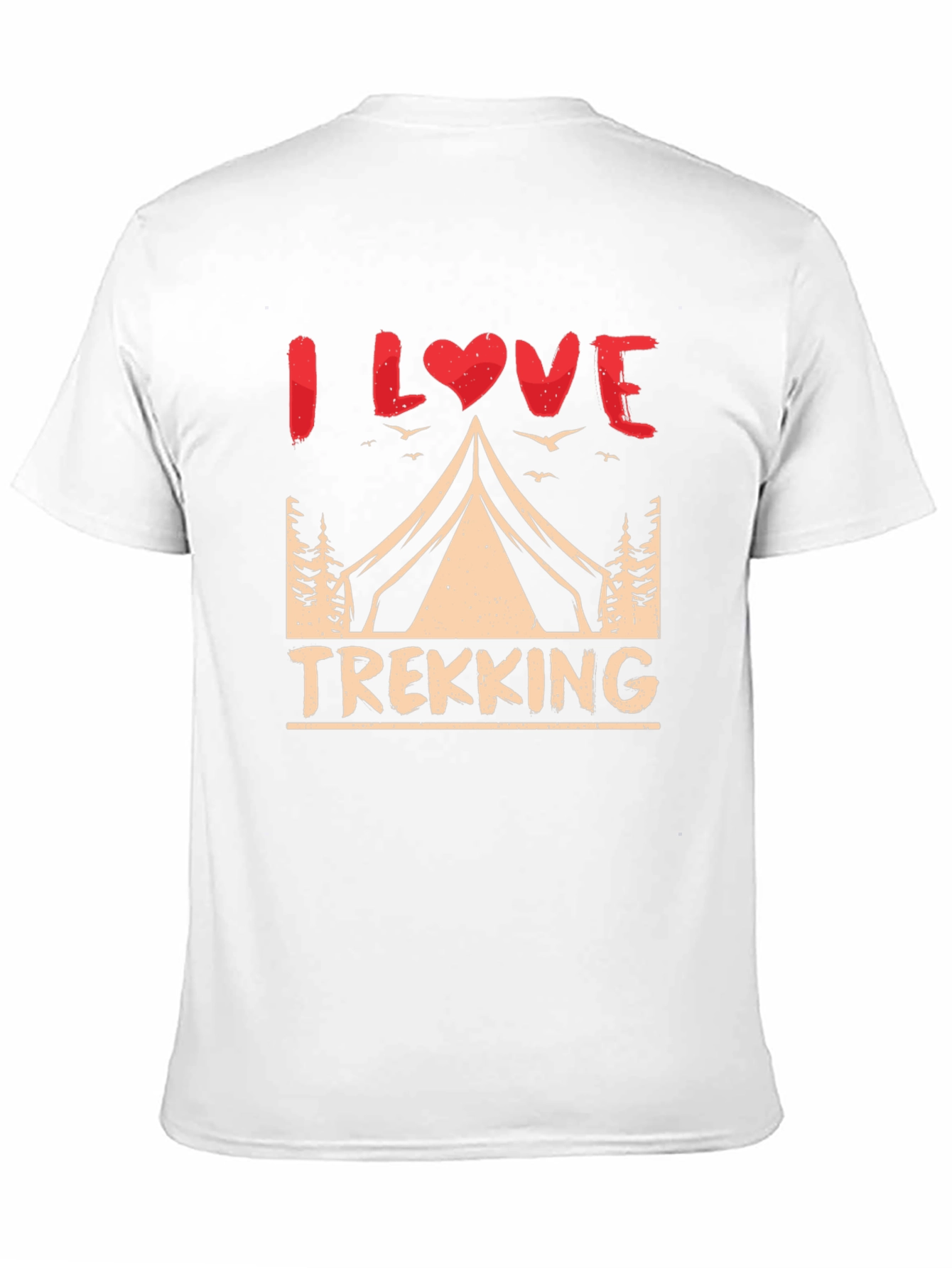 I Love Trekking Graphic T-Shirt