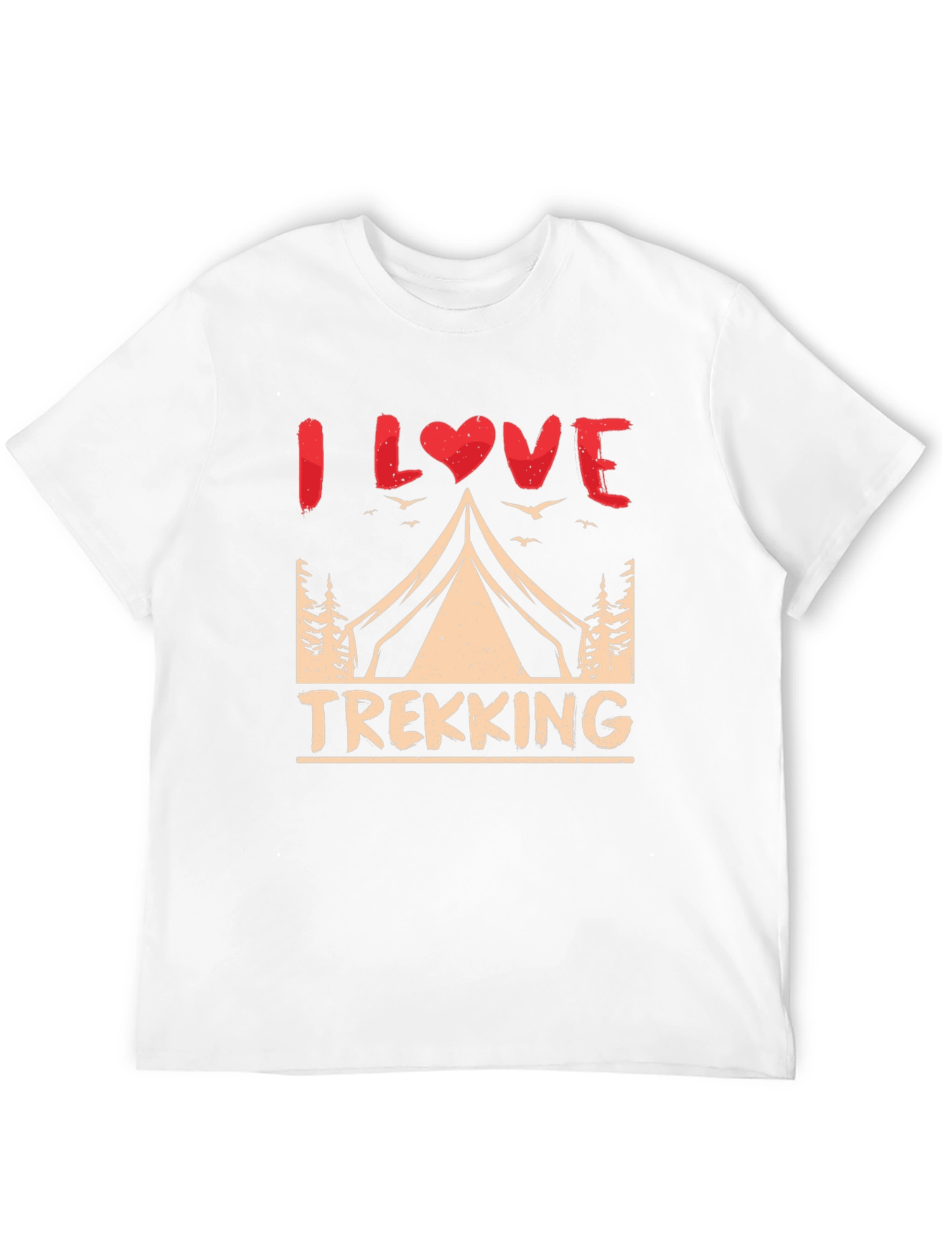I Love Trekking Graphic T-Shirt