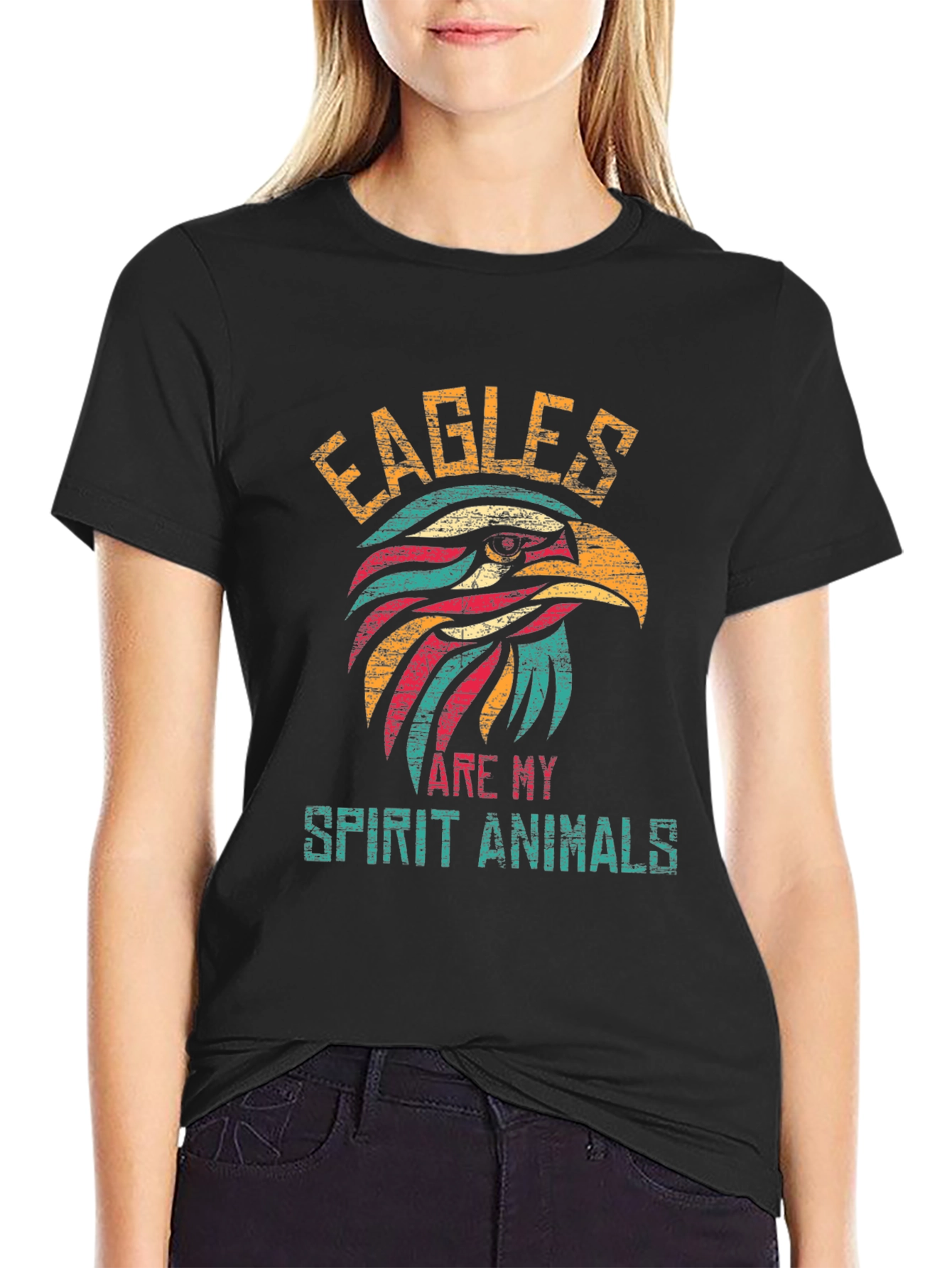 Eagles Are My Spirit Animals Graphic Tee