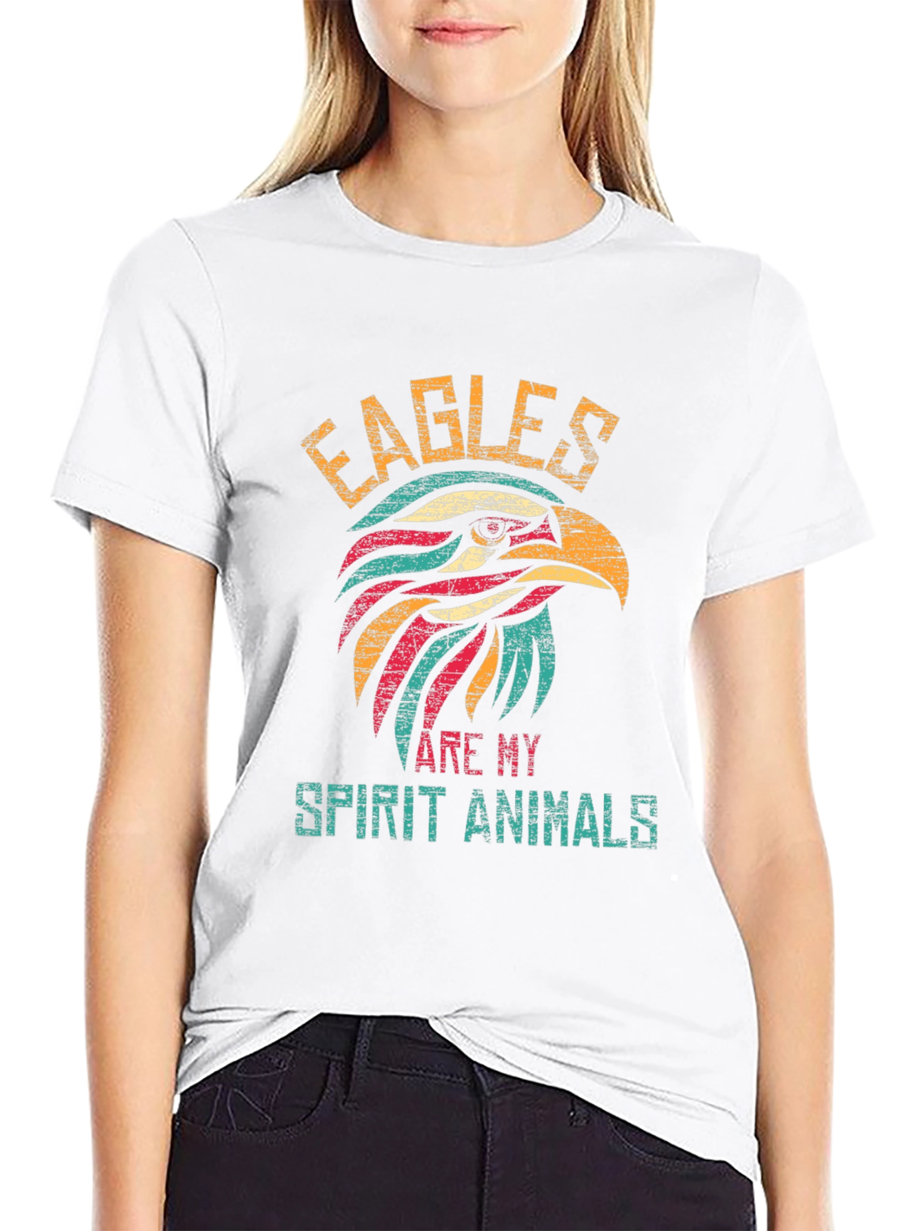 Eagles Are My Spirit Animals Graphic Tee