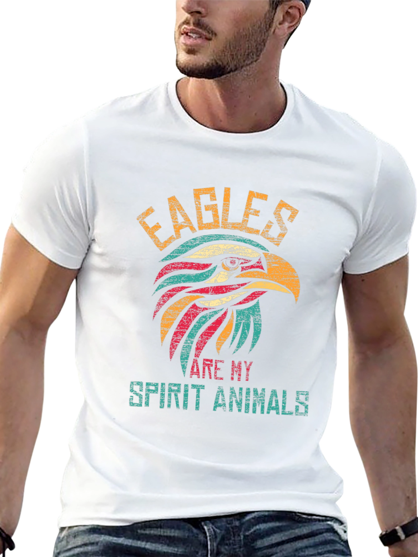 Eagles Are My Spirit Animals Graphic Tee