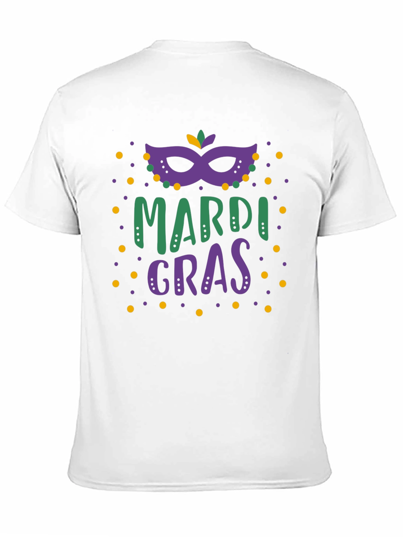 Mardi Gras T-Shirt: Mask Beads Party Ready!
