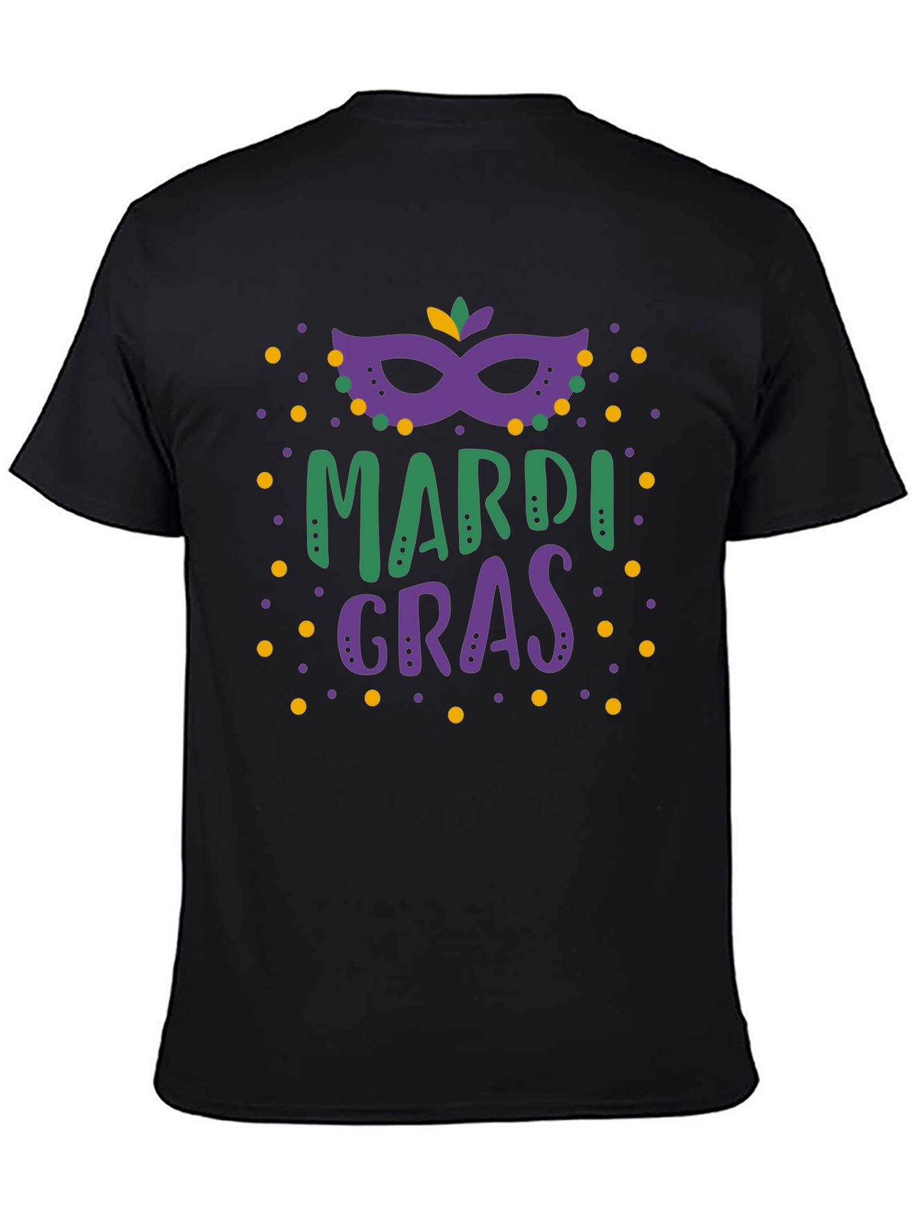 Mardi Gras T-Shirt: Mask Beads Party Ready!