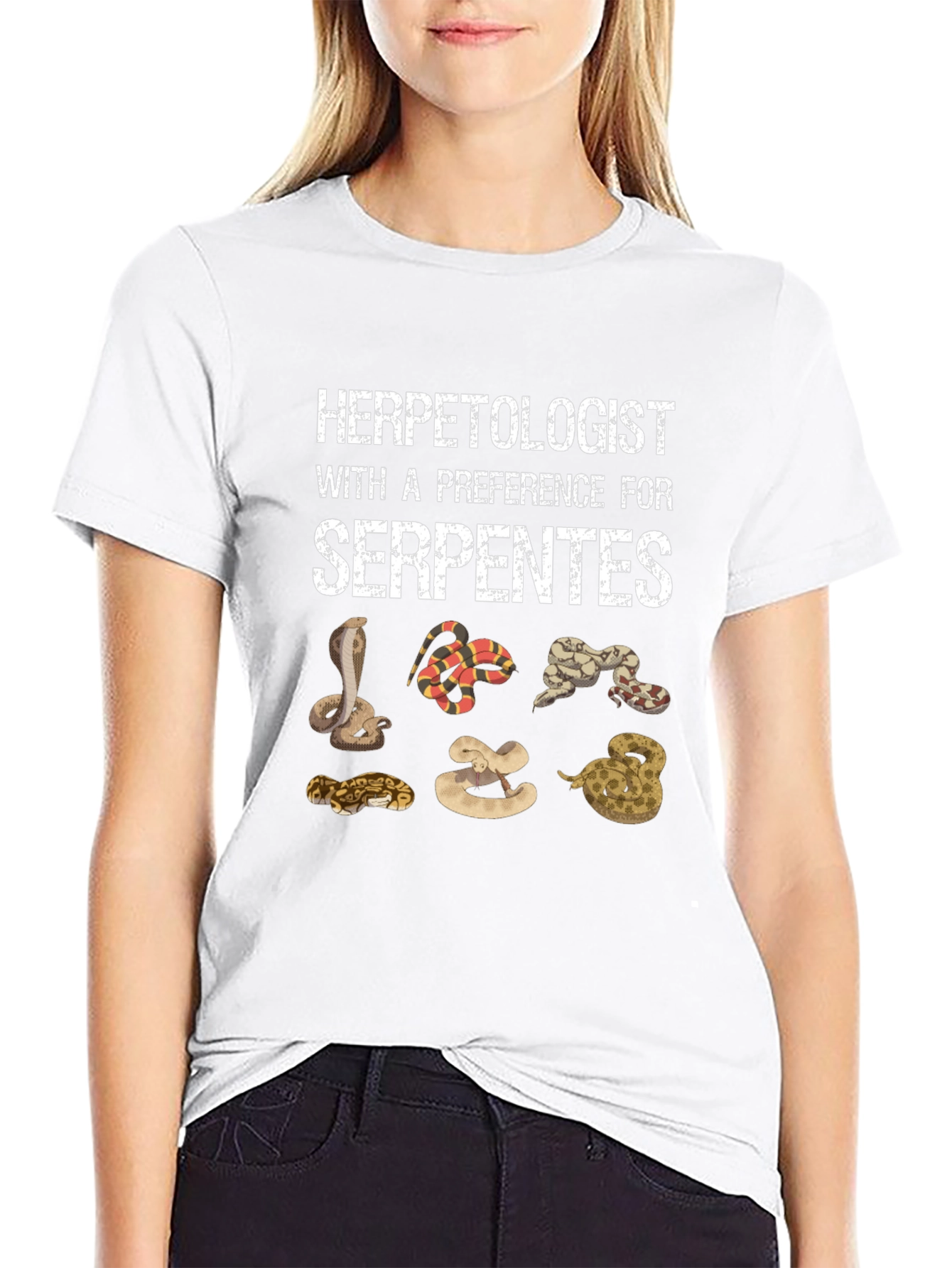 Herpetologist Serpentes Snake T-Shirt