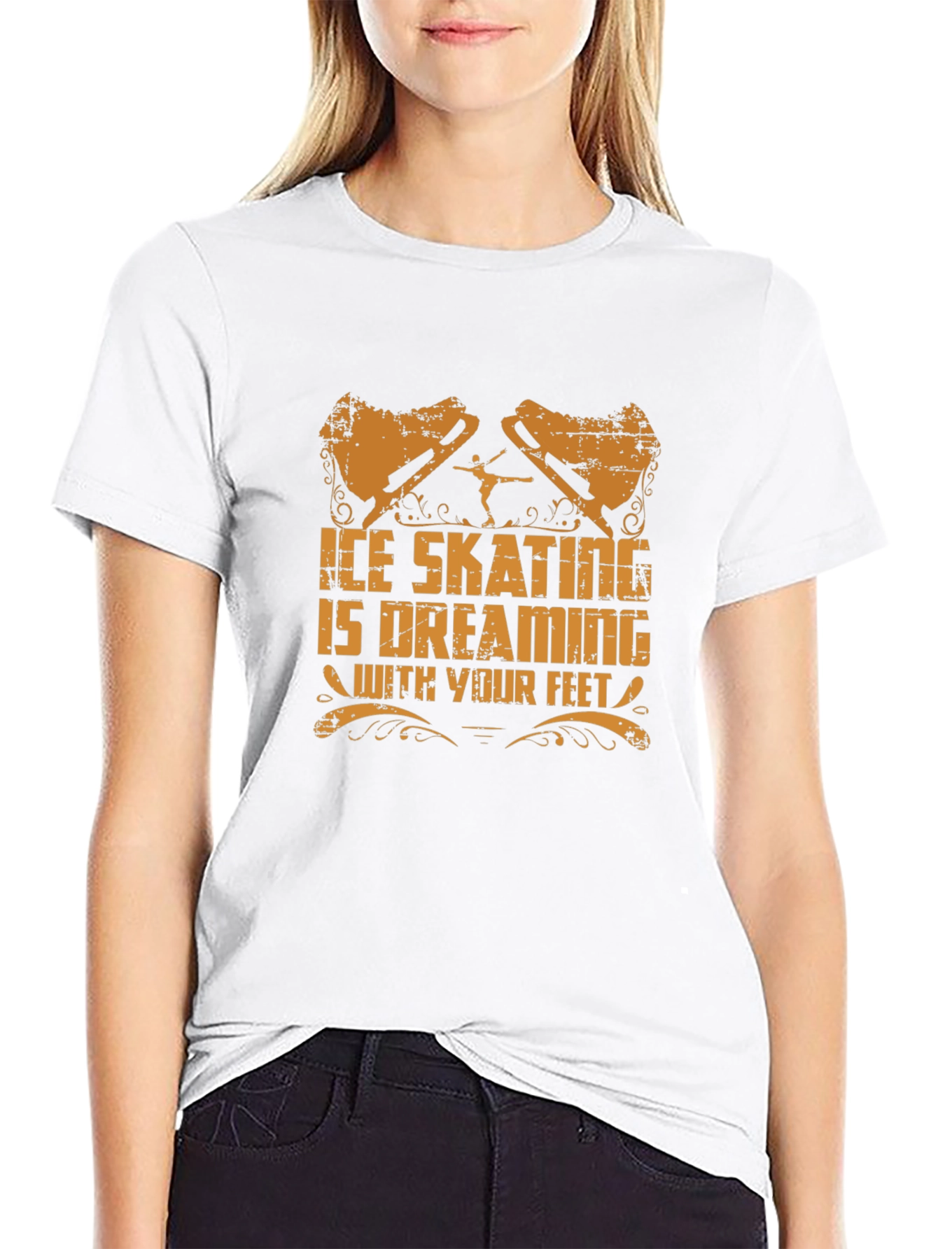 Ice Skating Dreamer Tee