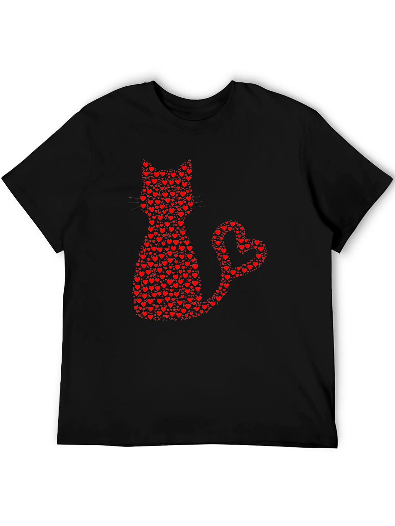 Cat Heart Valentine T-Shirt
