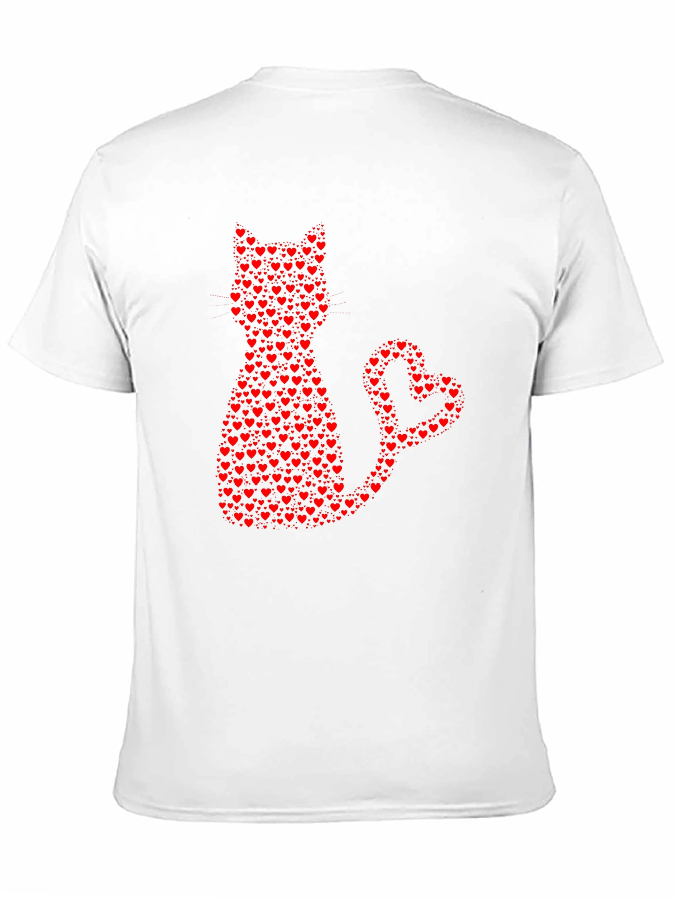 Cat Heart Valentine T-Shirt
