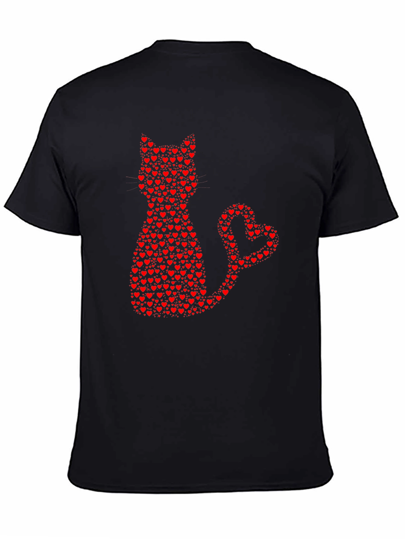 Cat Heart Valentine T-Shirt