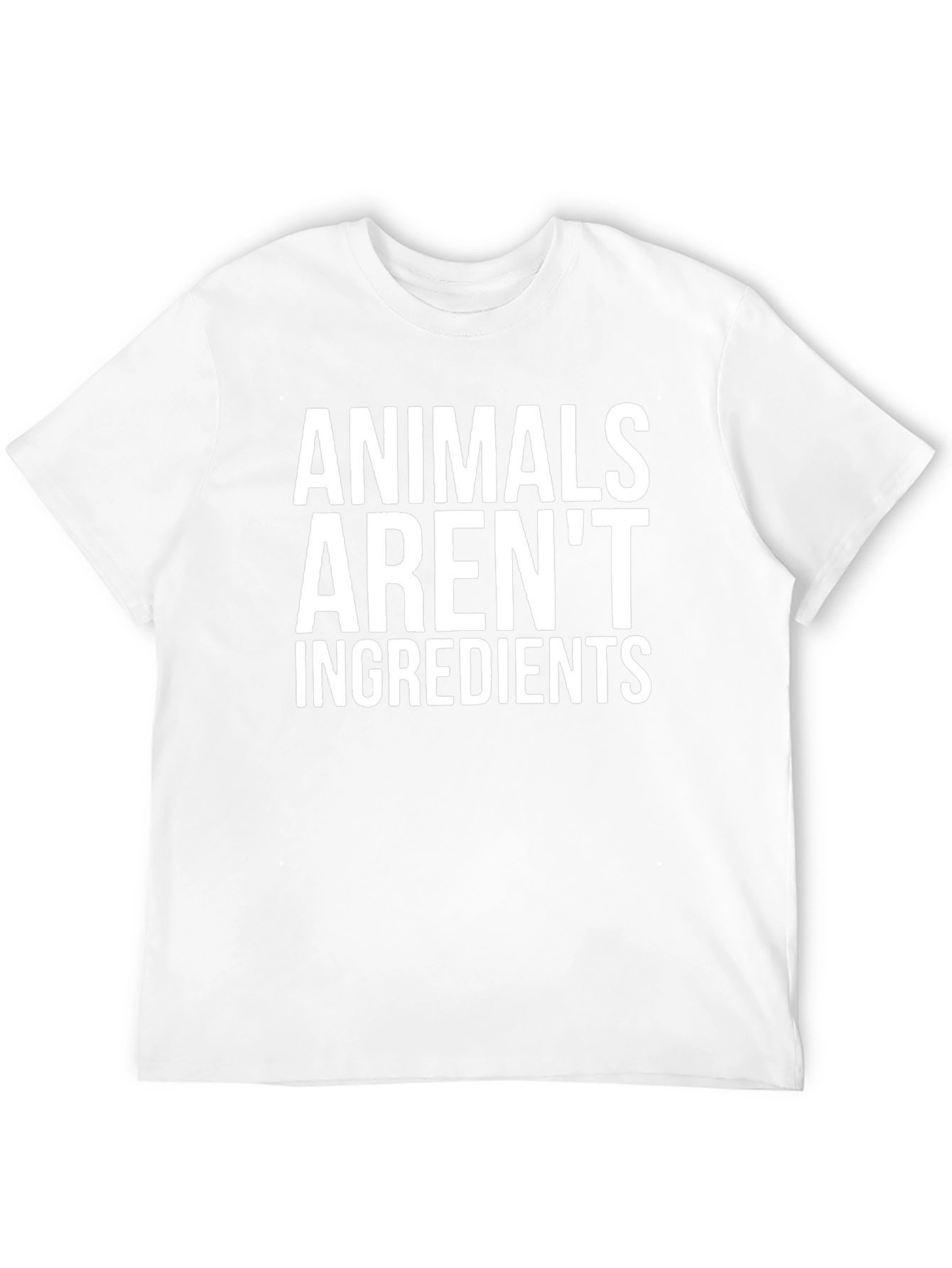 Animals Arent Ingredients T-Shirt - Vegan Rights Tee