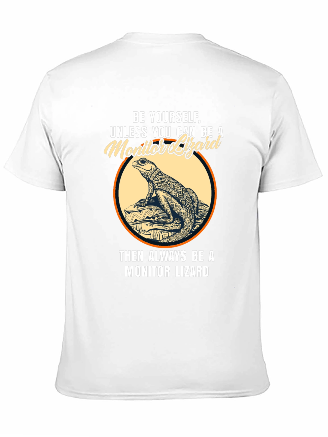 Be Yourself Monitor Lizard Graphic T-Shirt