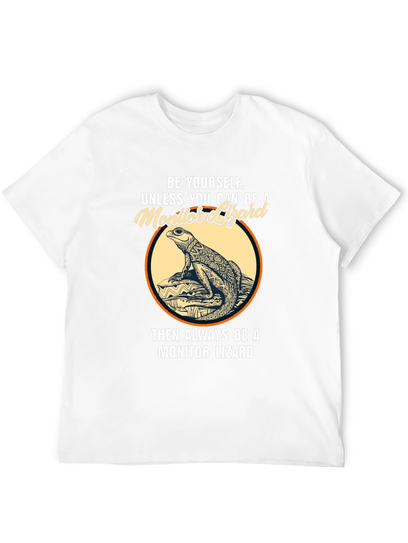 Be Yourself Monitor Lizard Graphic T-Shirt