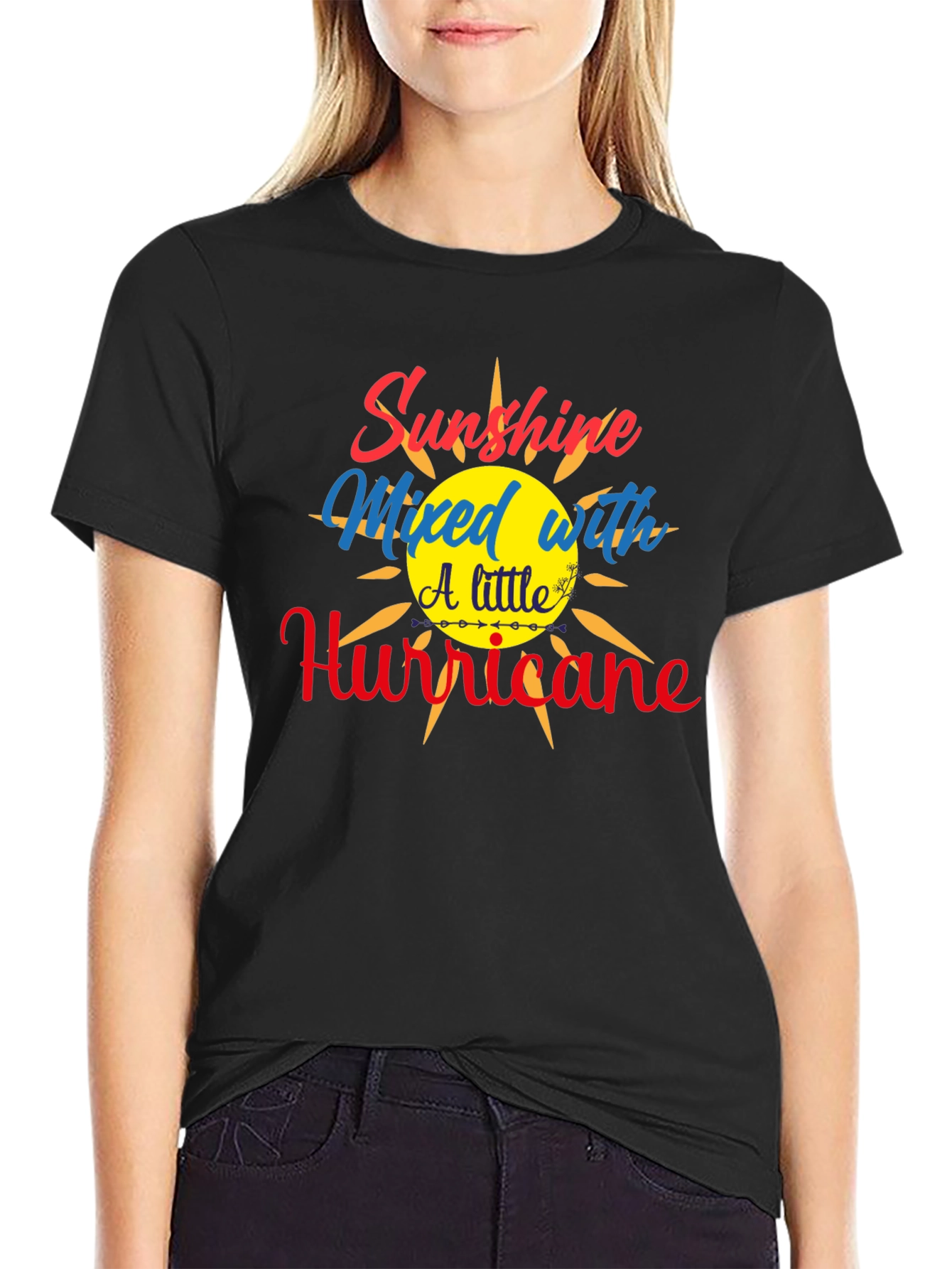 Sunshine Hurricane Graphic T-Shirt