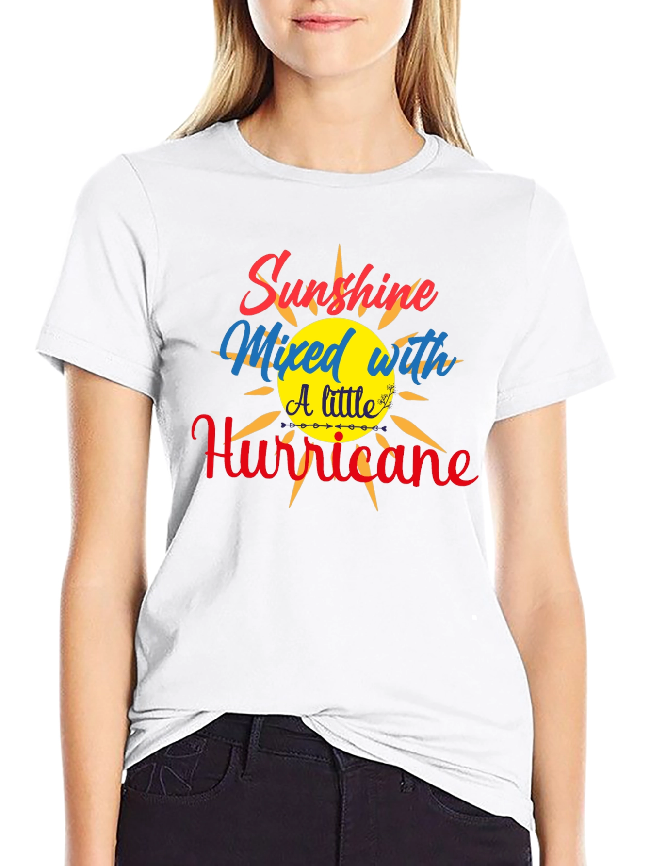 Sunshine Hurricane Graphic T-Shirt