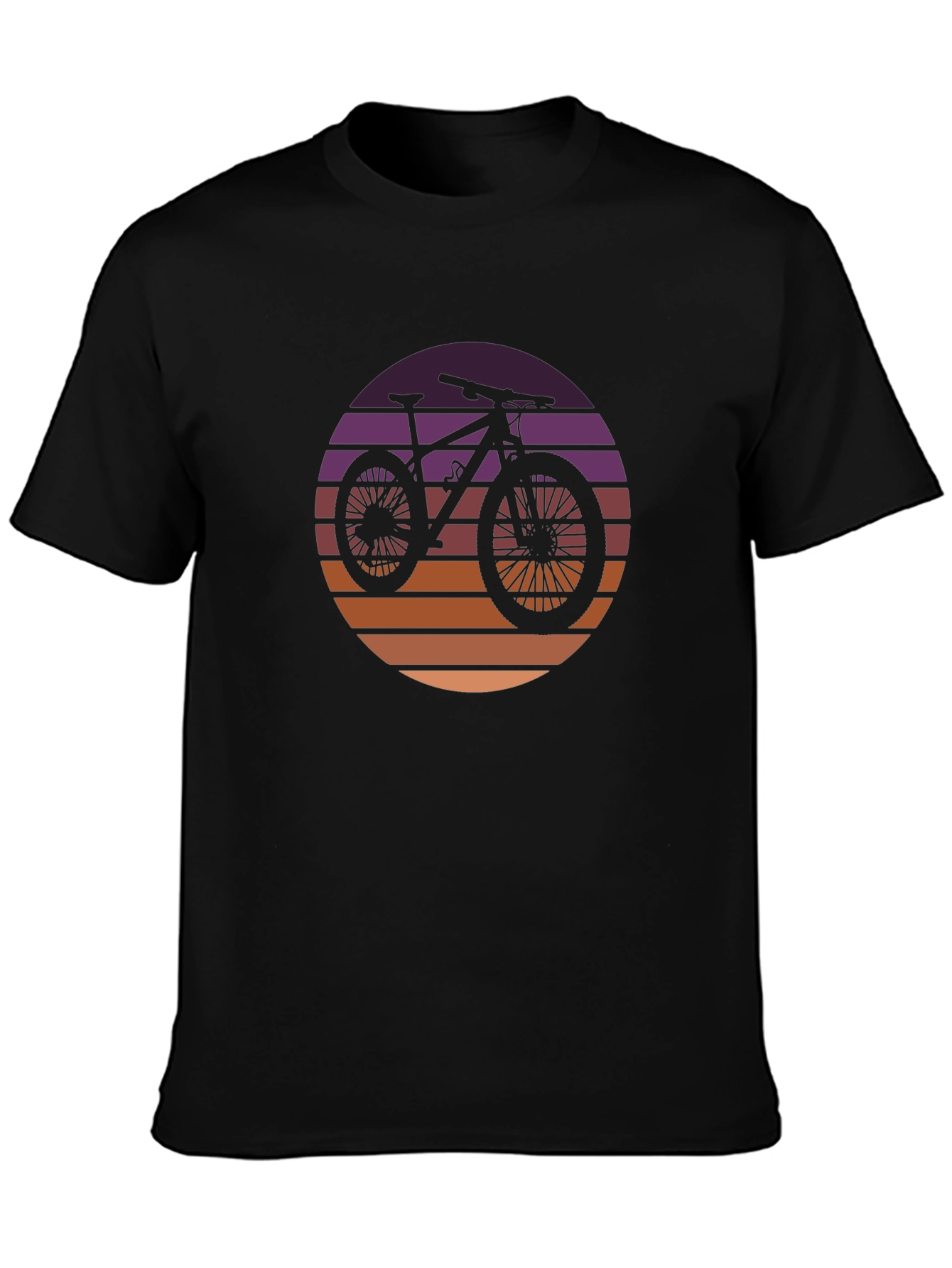 Sunset Bike Graphic Tee - Stylish Casual Wear