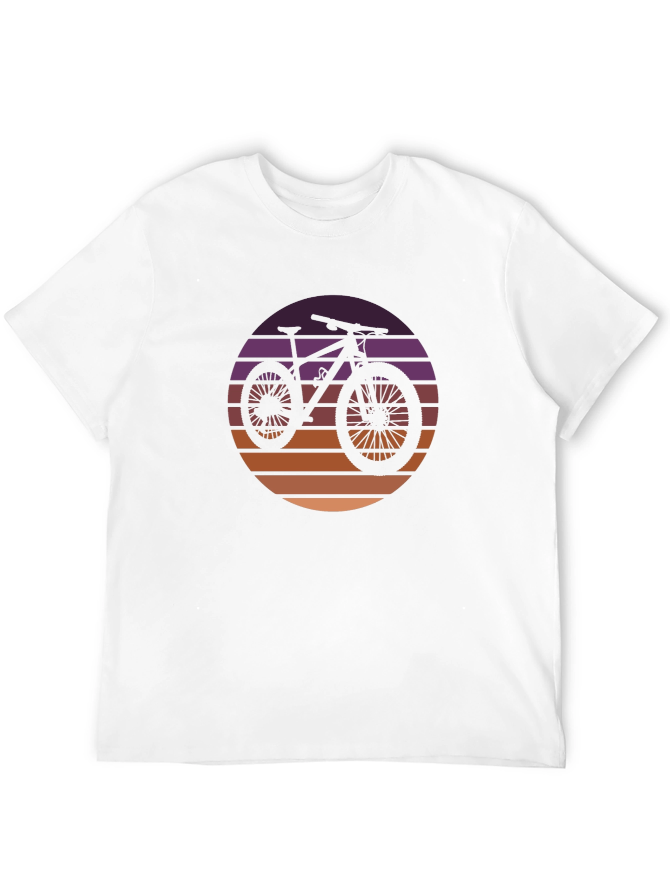 Sunset Bike Graphic Tee - Stylish Casual Wear