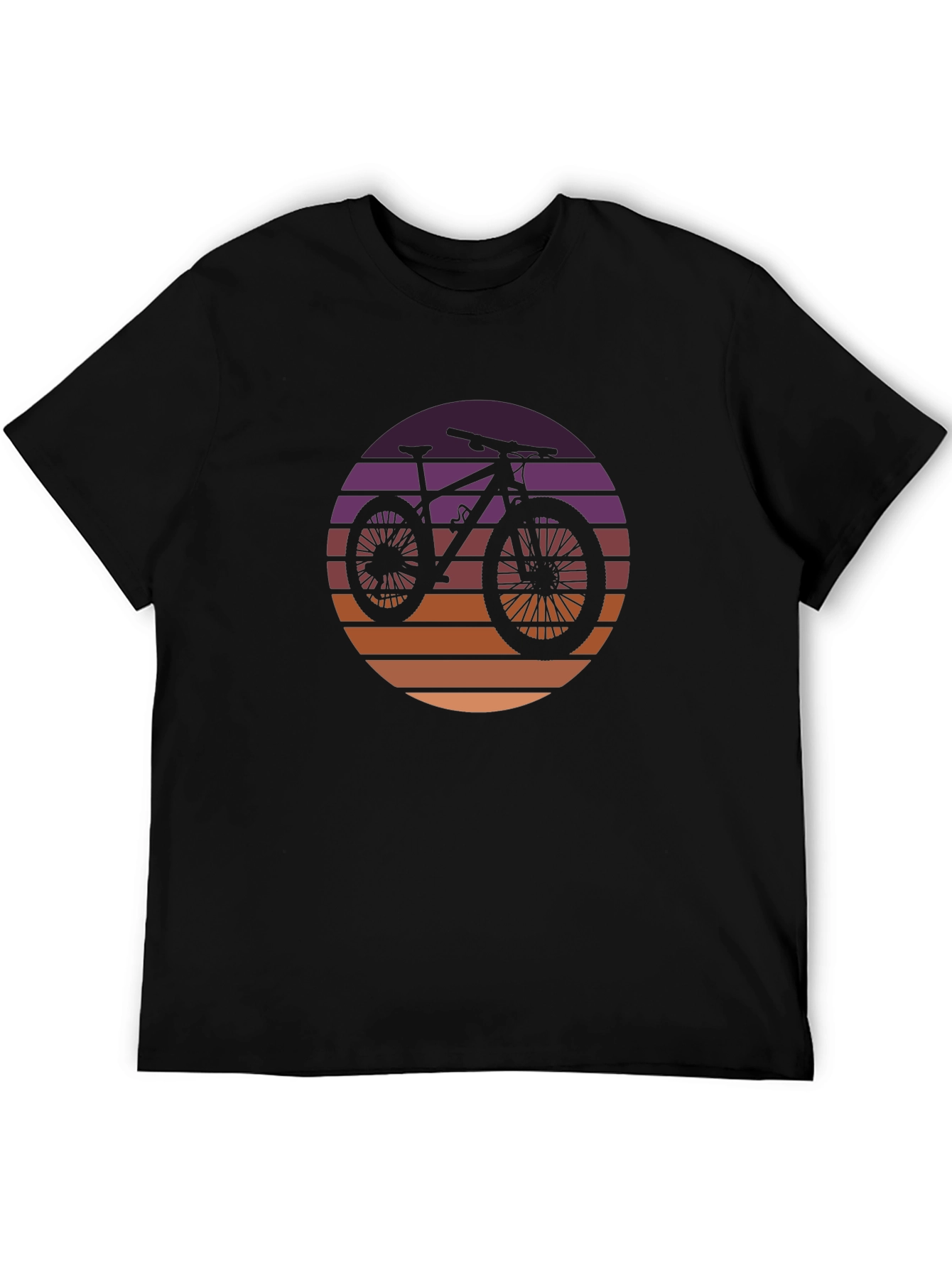 Sunset Bike Graphic Tee - Stylish Casual Wear