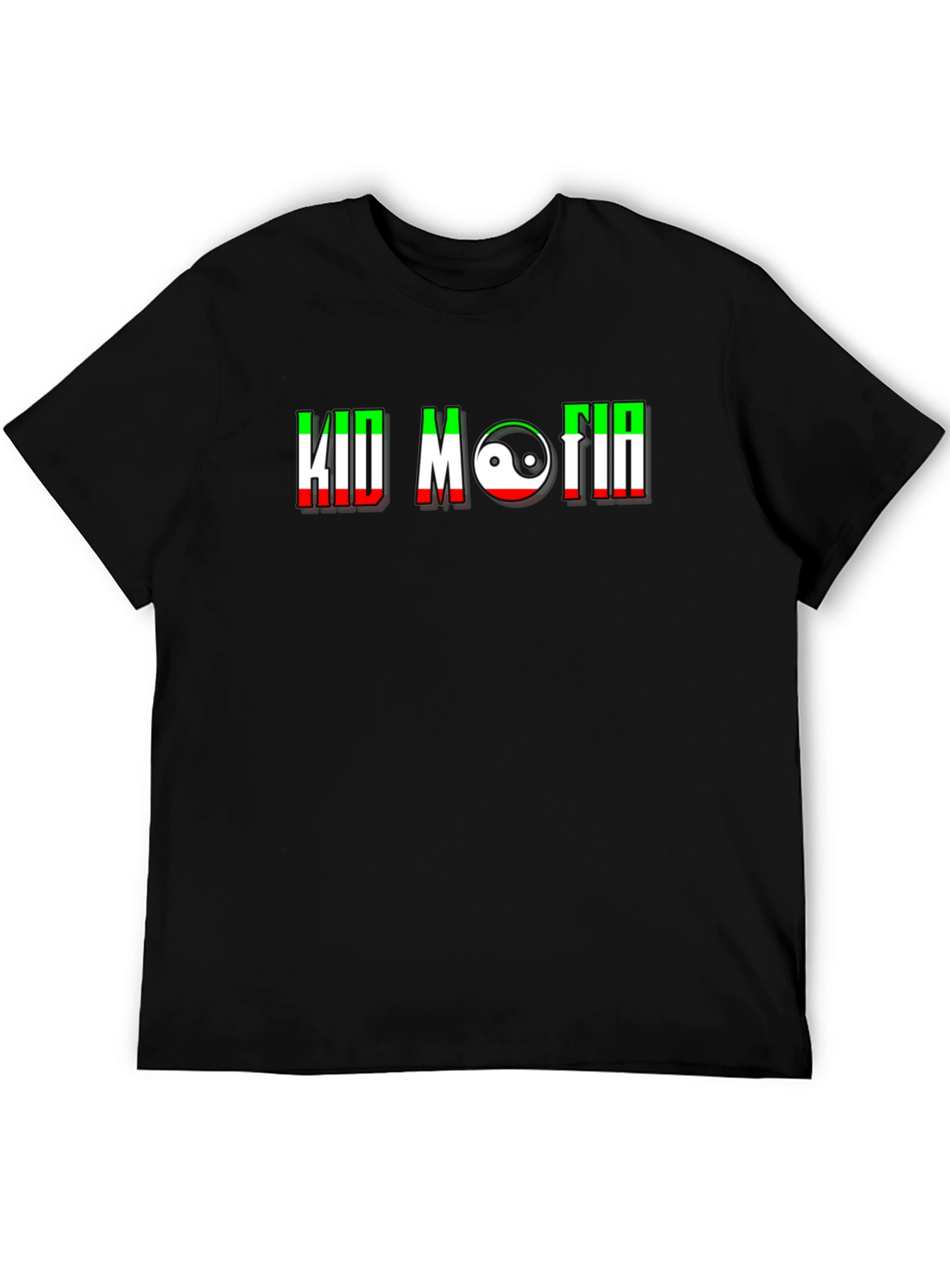 Kid Mafia Graphic Tee - Stylish Black T-Shirt