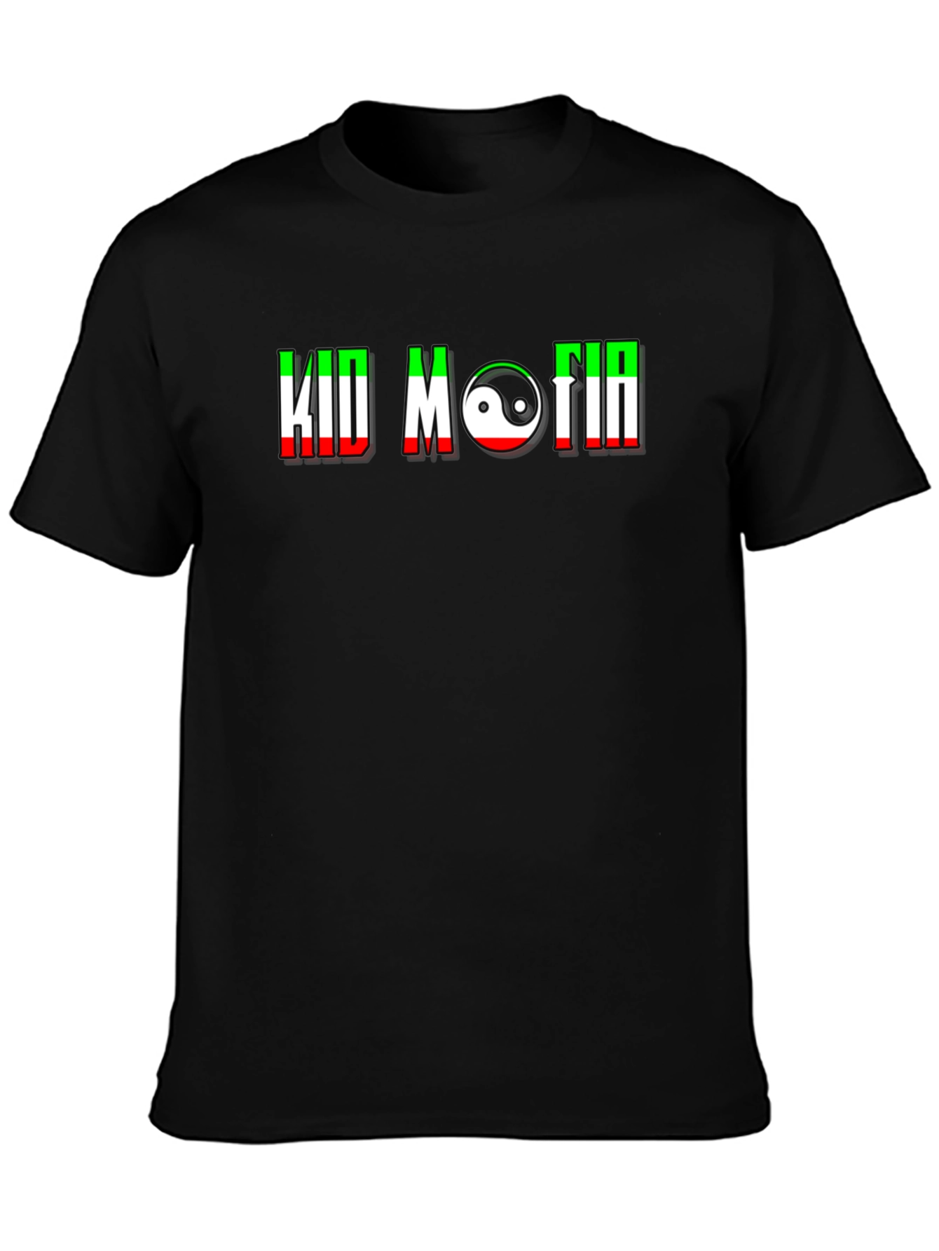 Kid Mafia Graphic Tee - Stylish Black T-Shirt