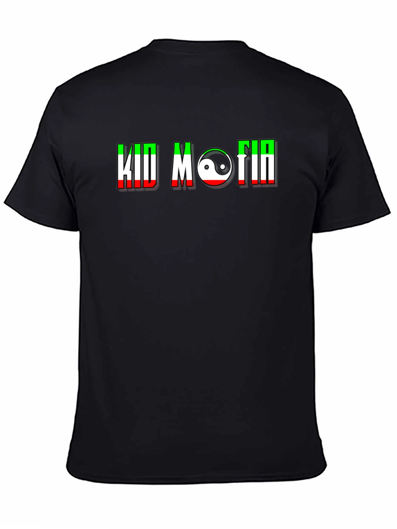Kid Mafia Graphic Tee - Stylish Black T-Shirt