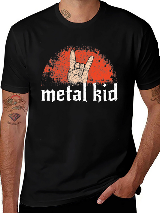 Metal Kid Graphic Tee - Rock On!
