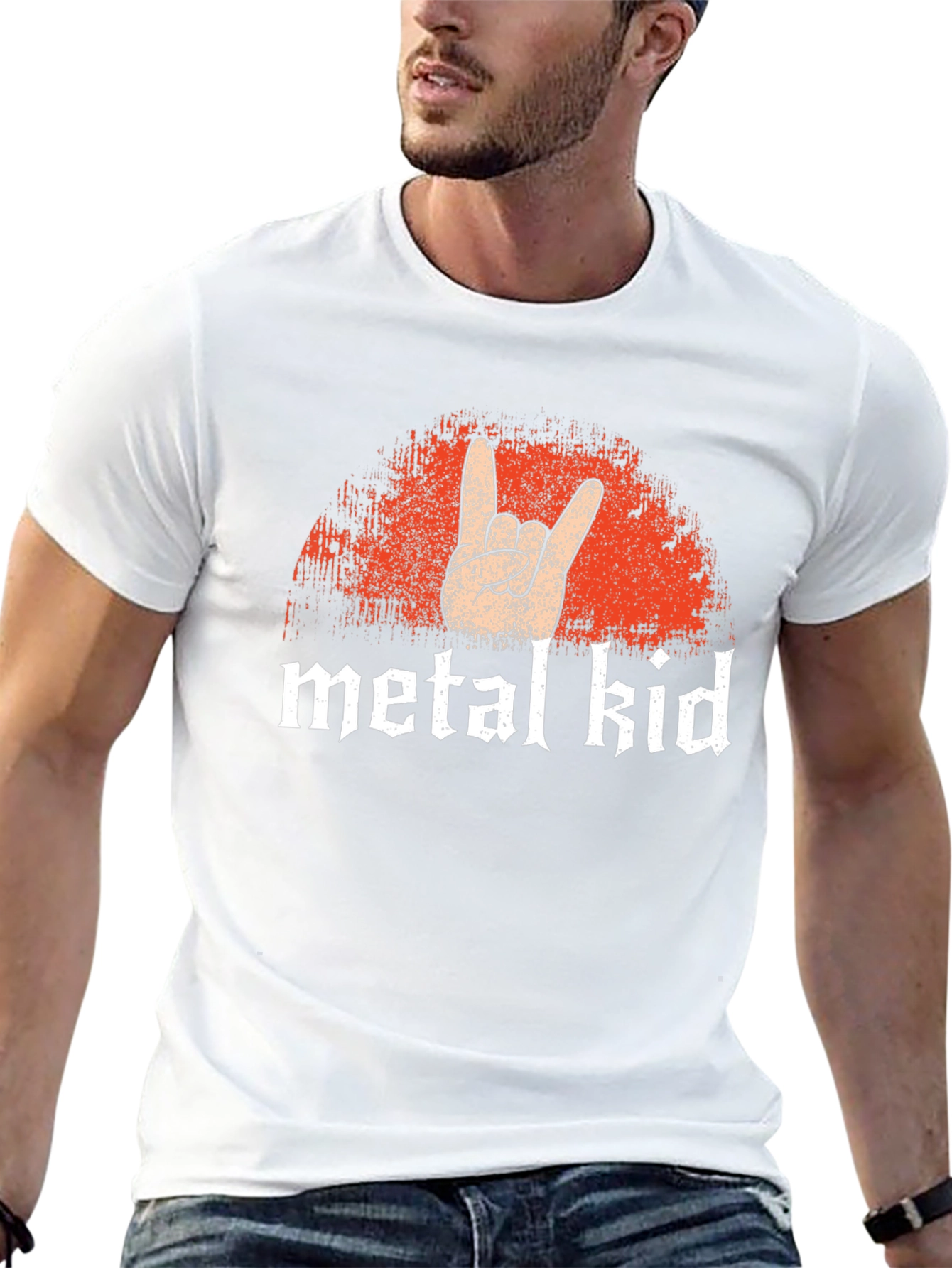 Metal Kid Graphic Tee - Rock On!