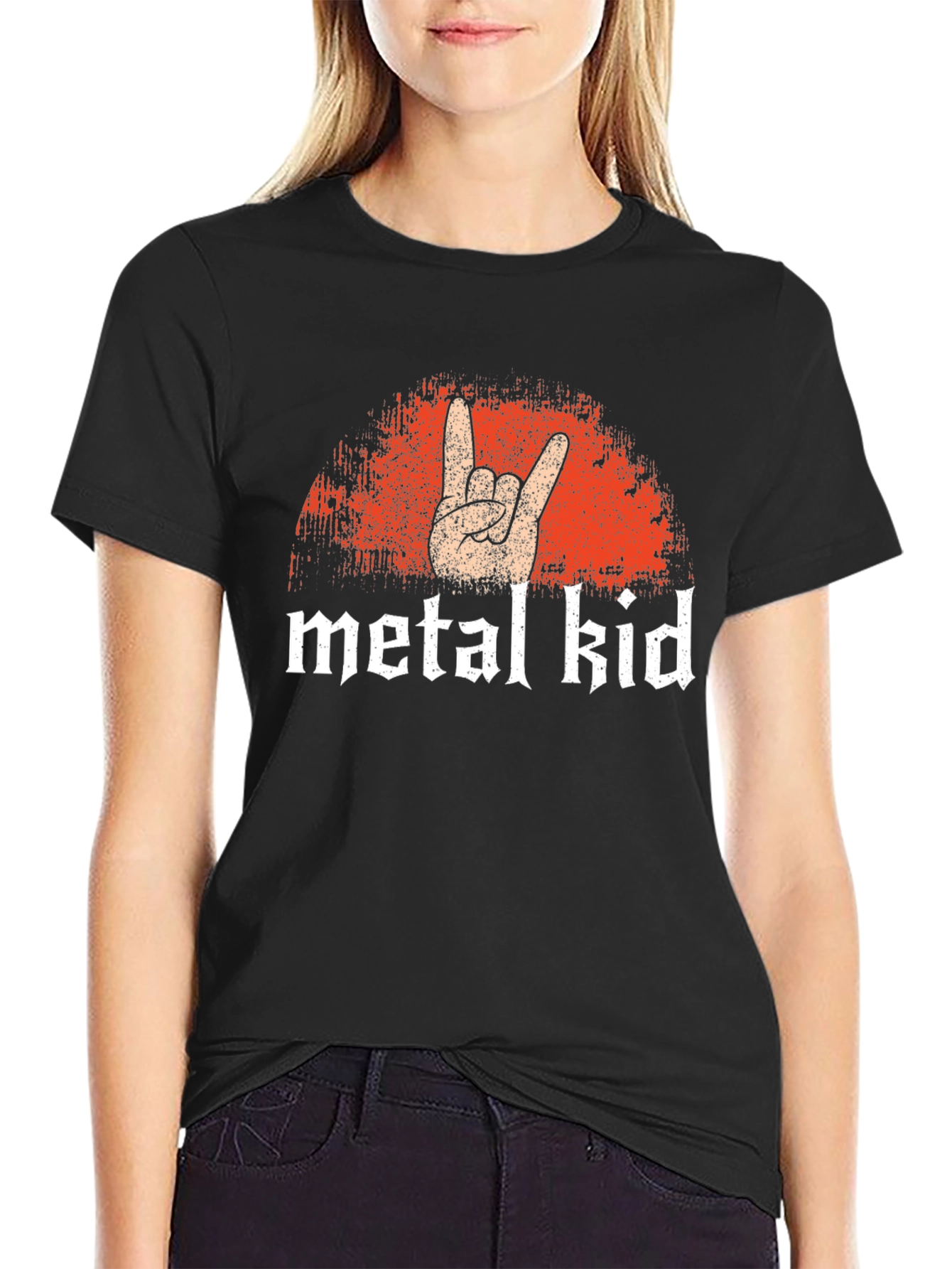 Metal Kid Graphic Tee - Rock On!