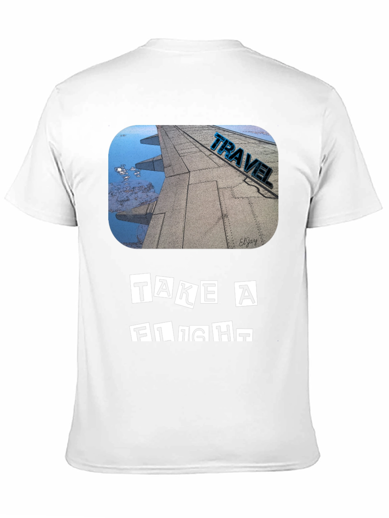 Take a Flight Travel Tee - Black