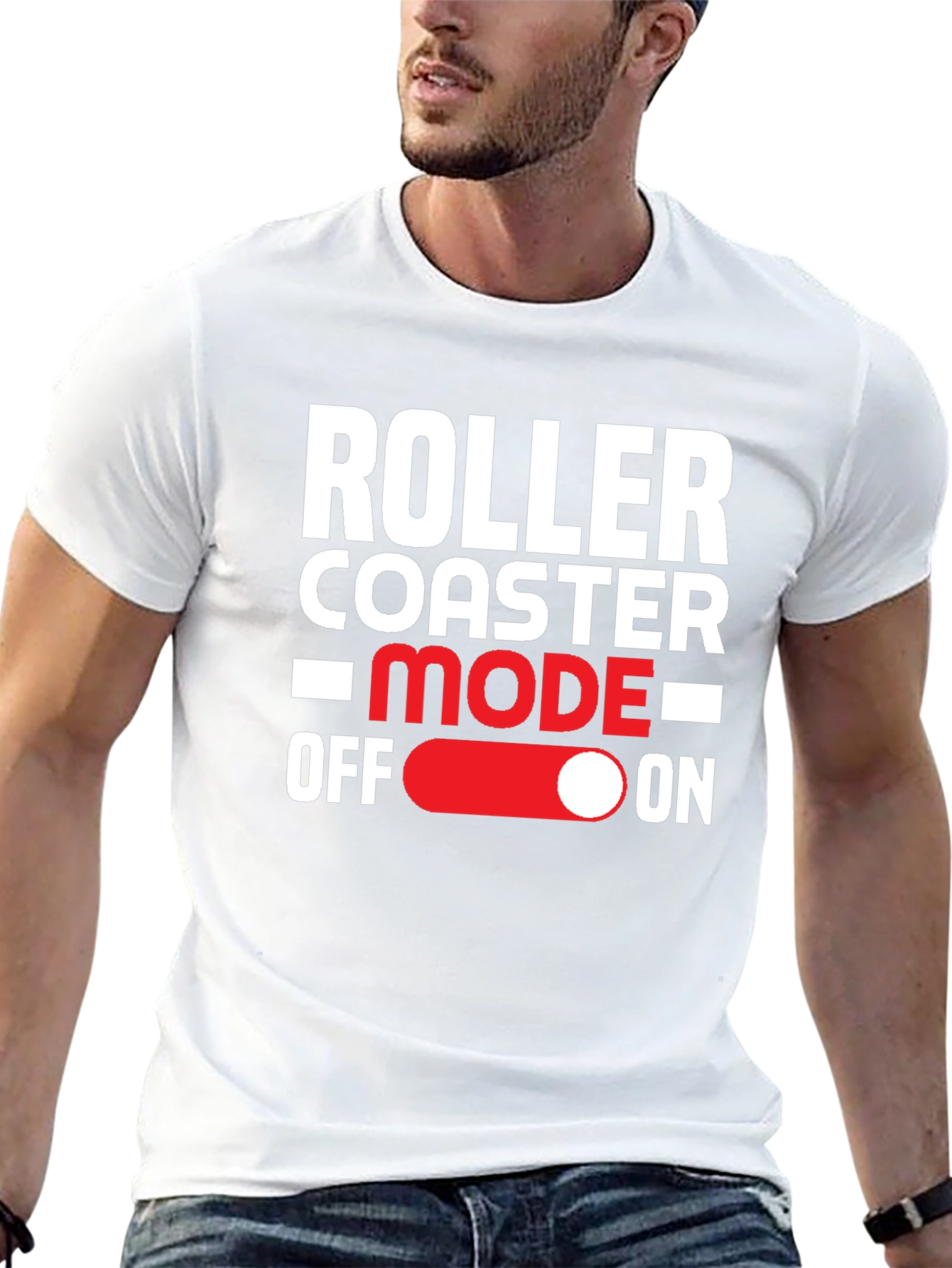 Roller Coaster Mode On Graphic Tee