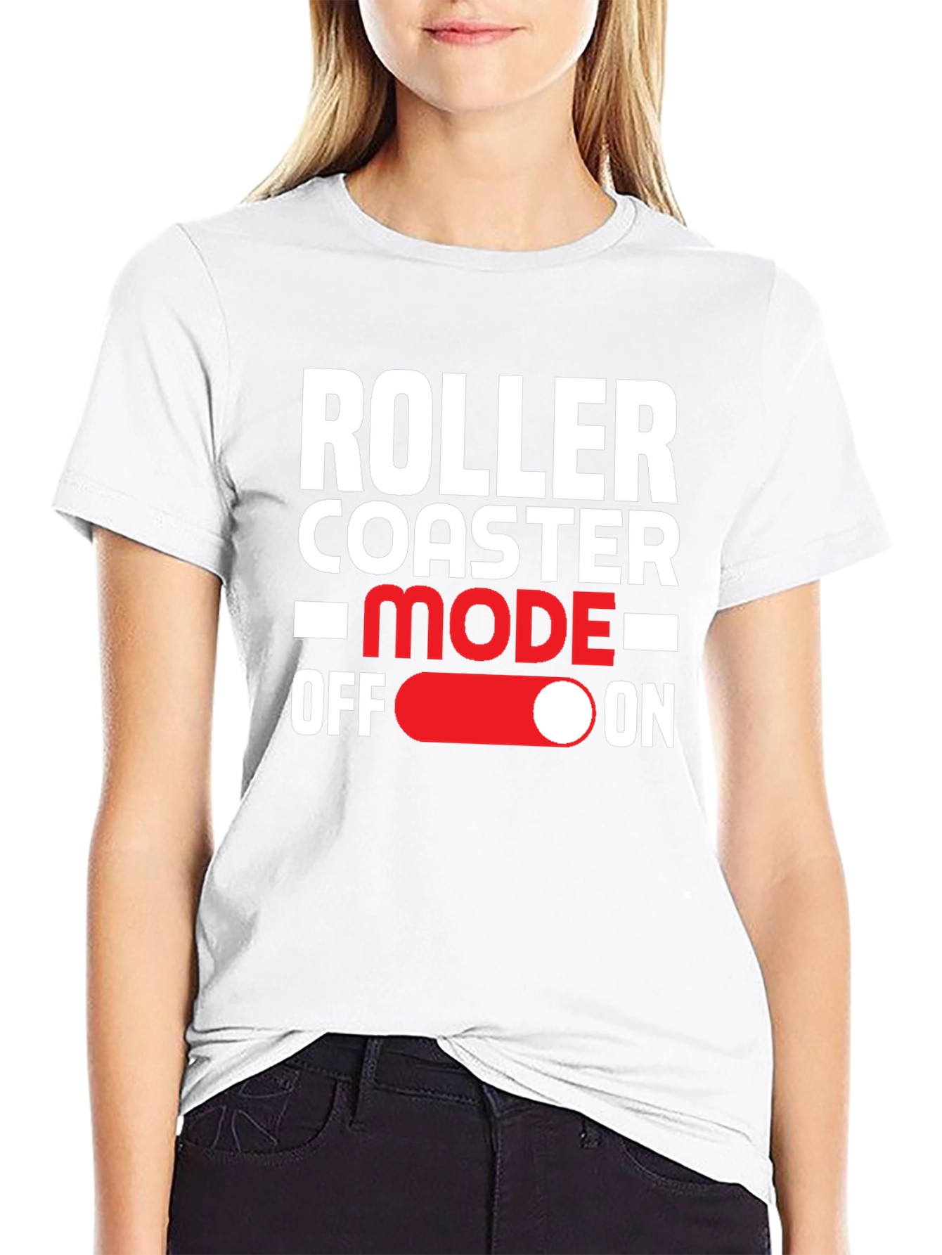 Roller Coaster Mode On Graphic Tee