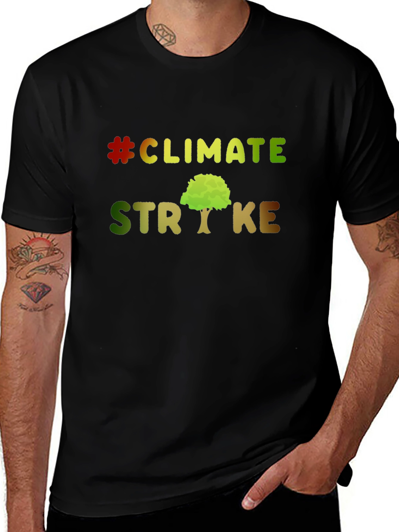 Climate Strike Graphic T-Shirt