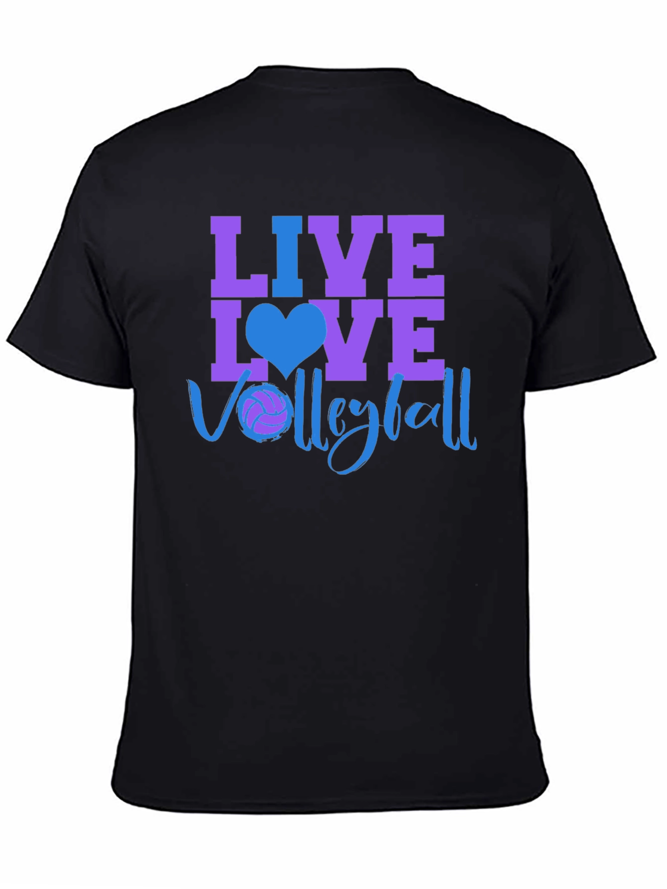 Live Love Volleyball Graphic T-Shirt