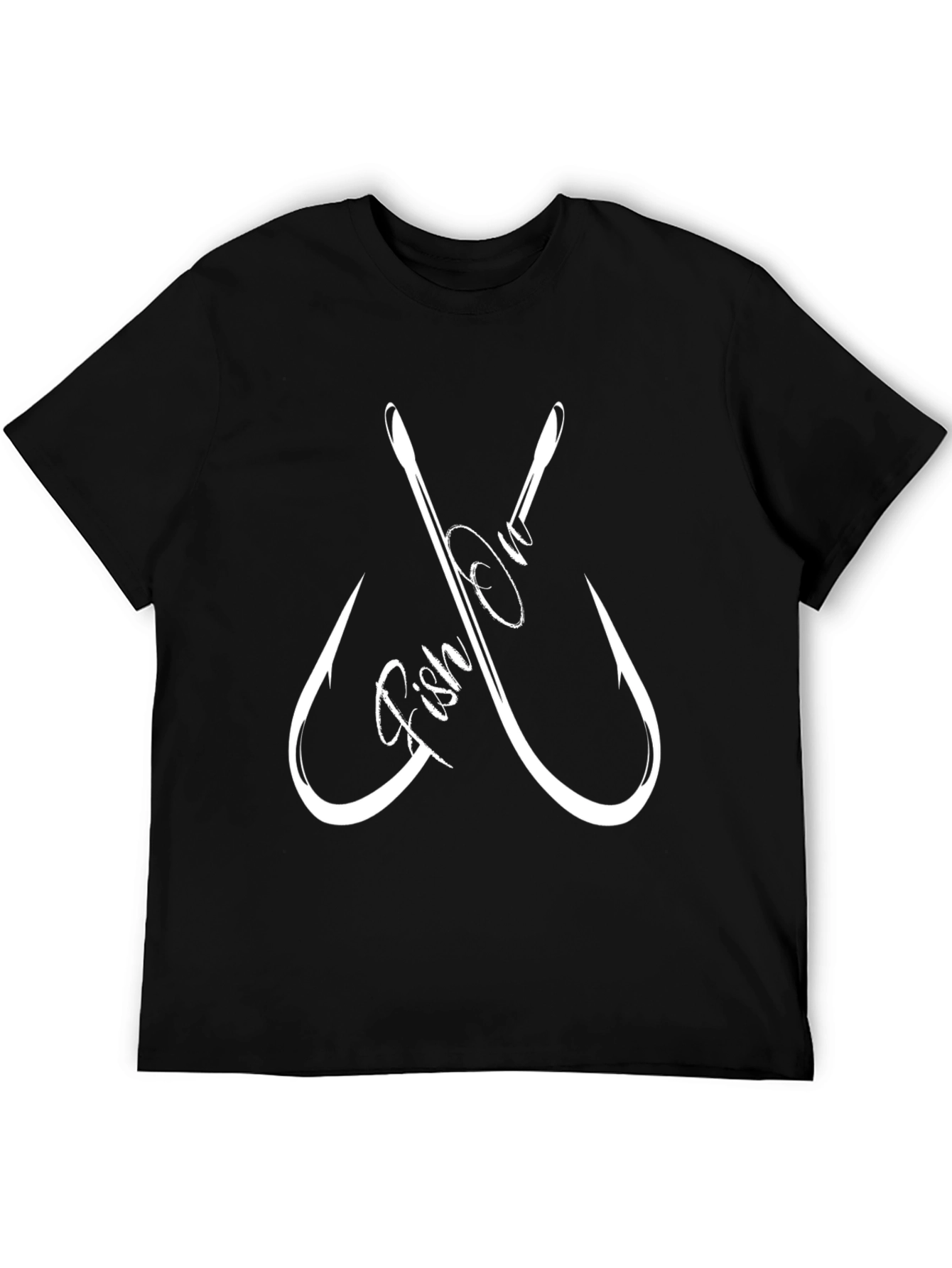 Fish On! Graphic Tee - Black